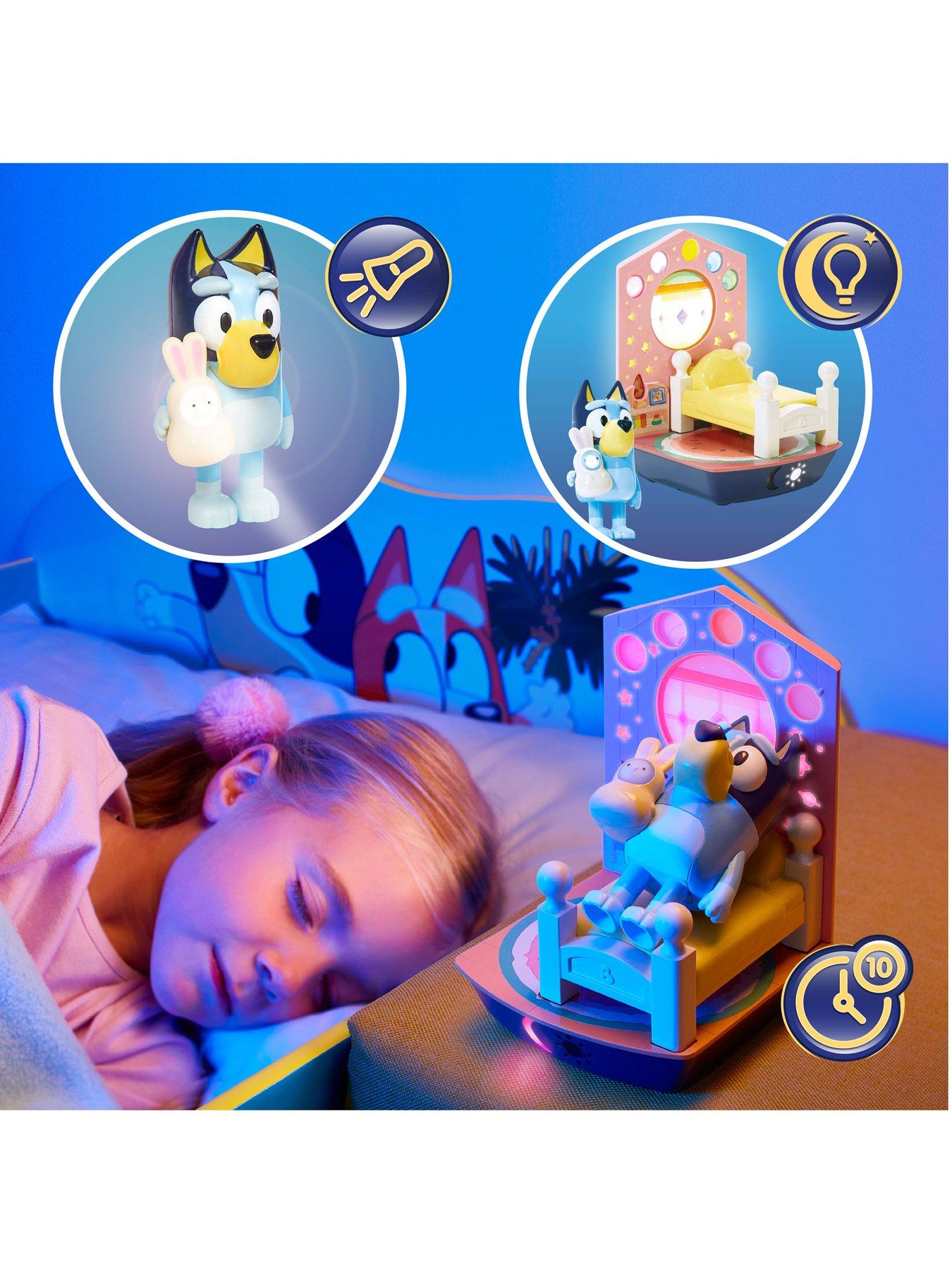 Bluey GoGlow Dream in Nightlight kids bedside sleep trainer