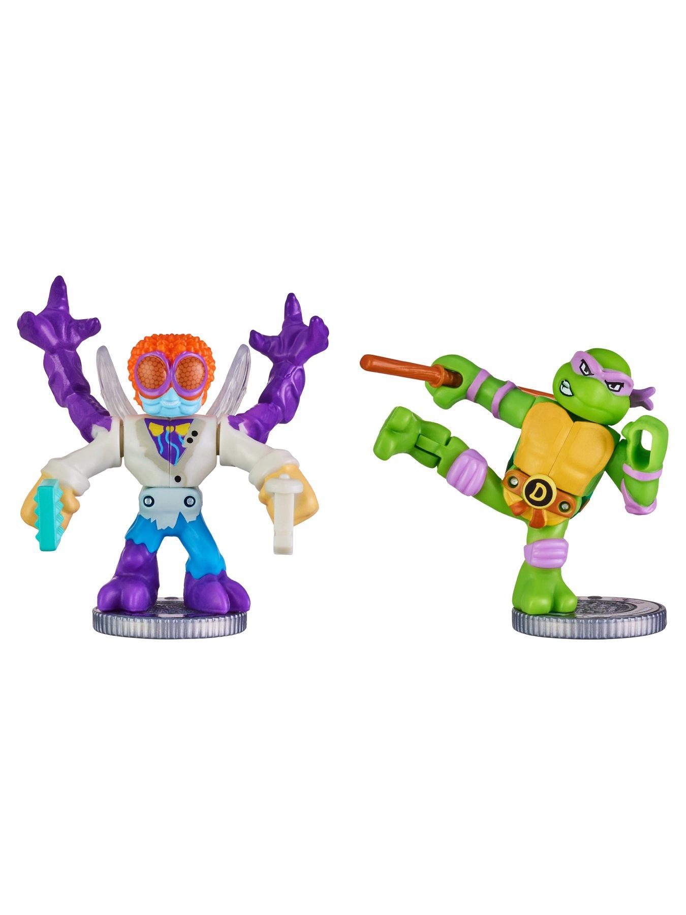 Image 4 of 6 of Akedo Legends Of Akedo X&nbsp;Teenage Mutant Ninja Turtles Action Figures&nbsp;- Donatello Vs Baxter Stockman