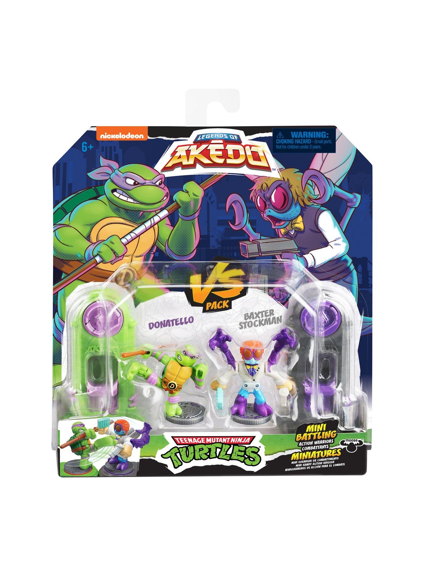 Image 6 of 6 of Akedo Legends Of Akedo X&nbsp;Teenage Mutant Ninja Turtles Action Figures&nbsp;- Donatello Vs Baxter Stockman