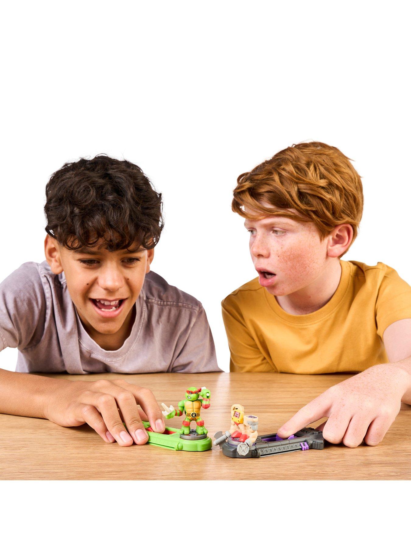 Image 2 of 6 of Akedo Legends Of Akedo Teenage Mutant Ninja Turtles Action Figures&nbsp;- Mini Battling Warriors Versus Pack - Raphael Vs Krang