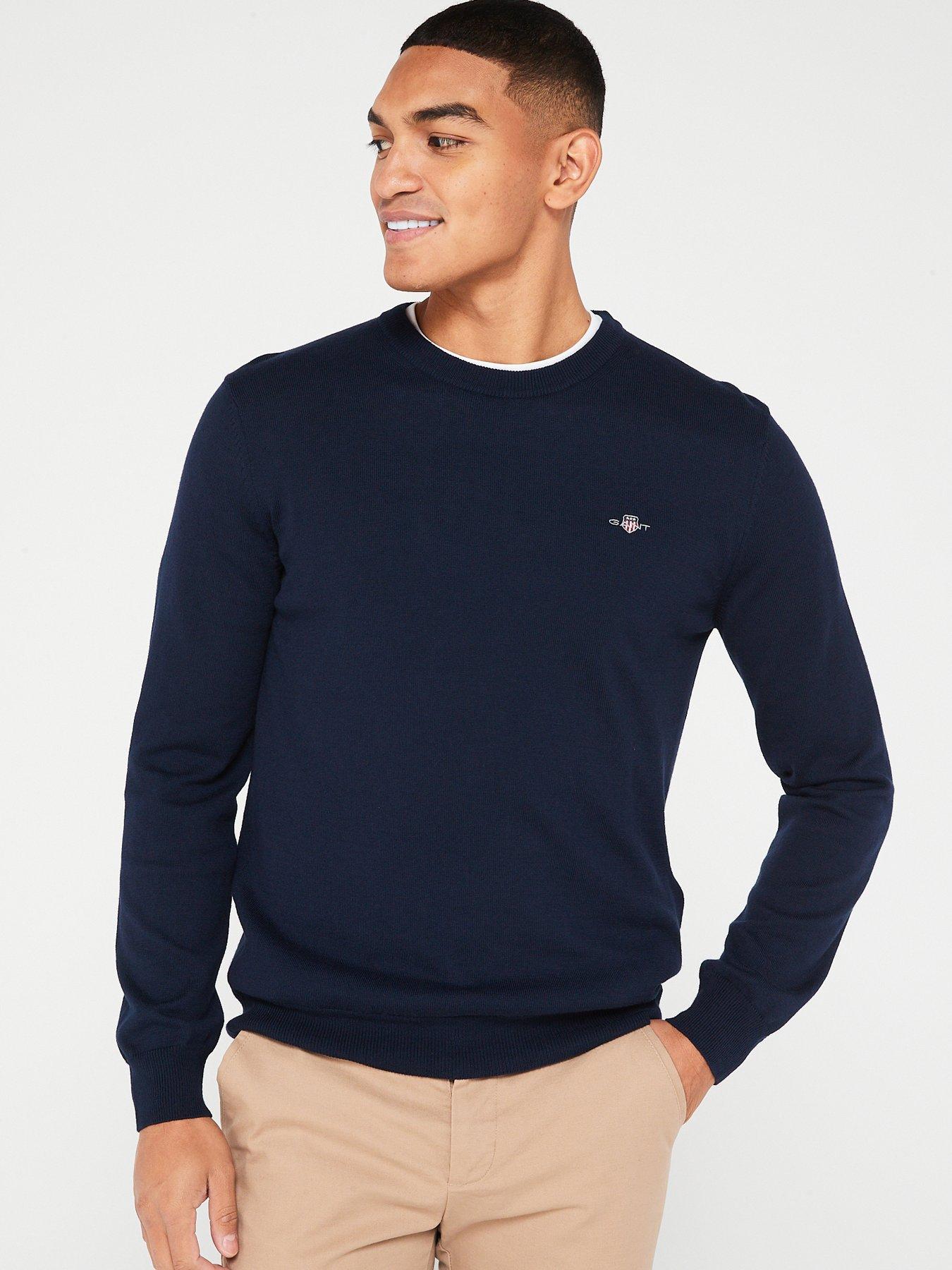 Gant zip outlet neck jumper