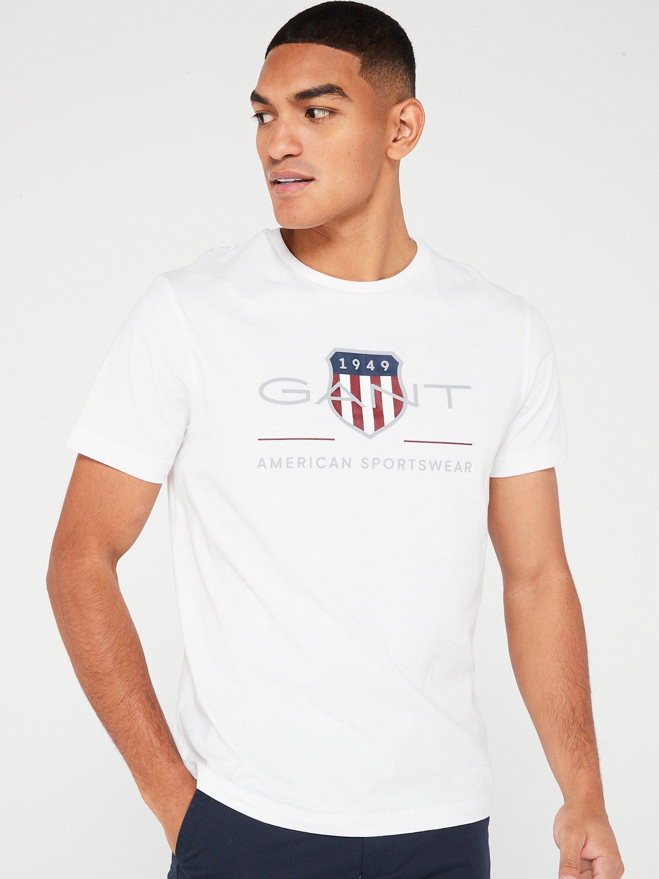 undefined Regular Fit Archive Shield Ss T-Shirt - White