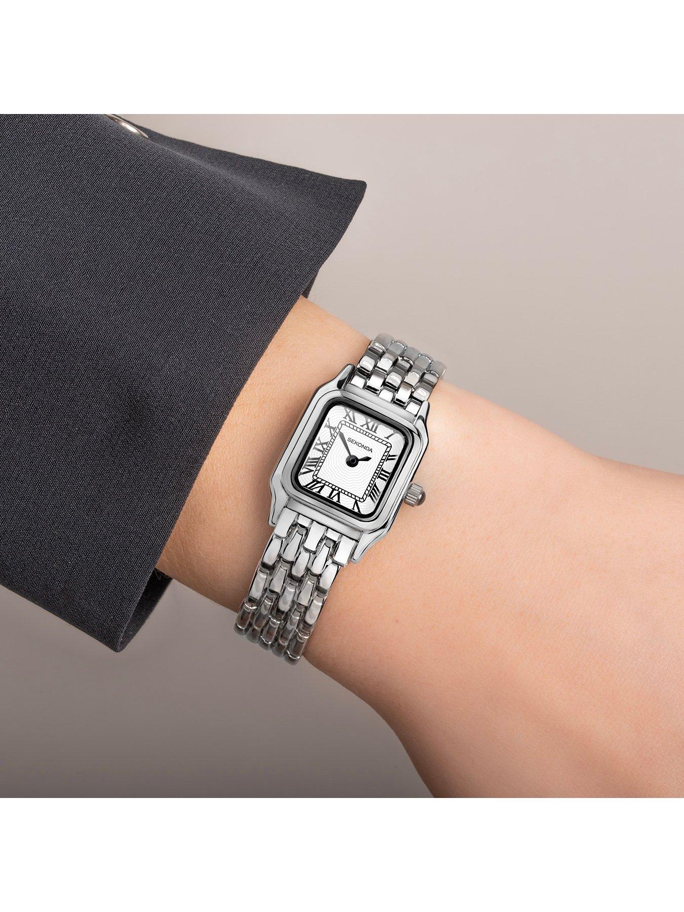  image of sekonda-womens-monica-silver-bracelet-analogue-watch