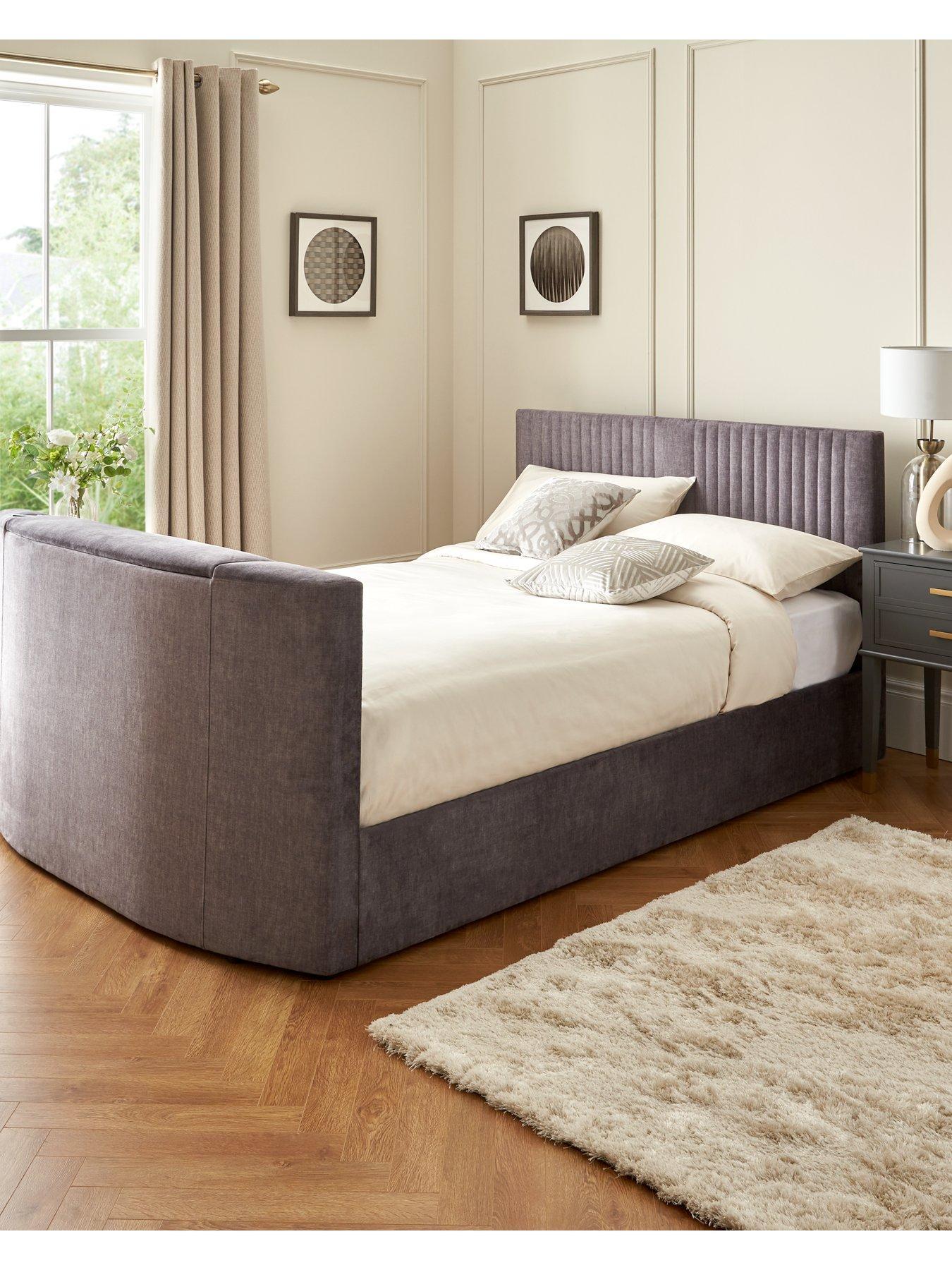 The Very Collection Prent TV Bed with Voice Control and Mattress Options (Buy  &  SAVE!)