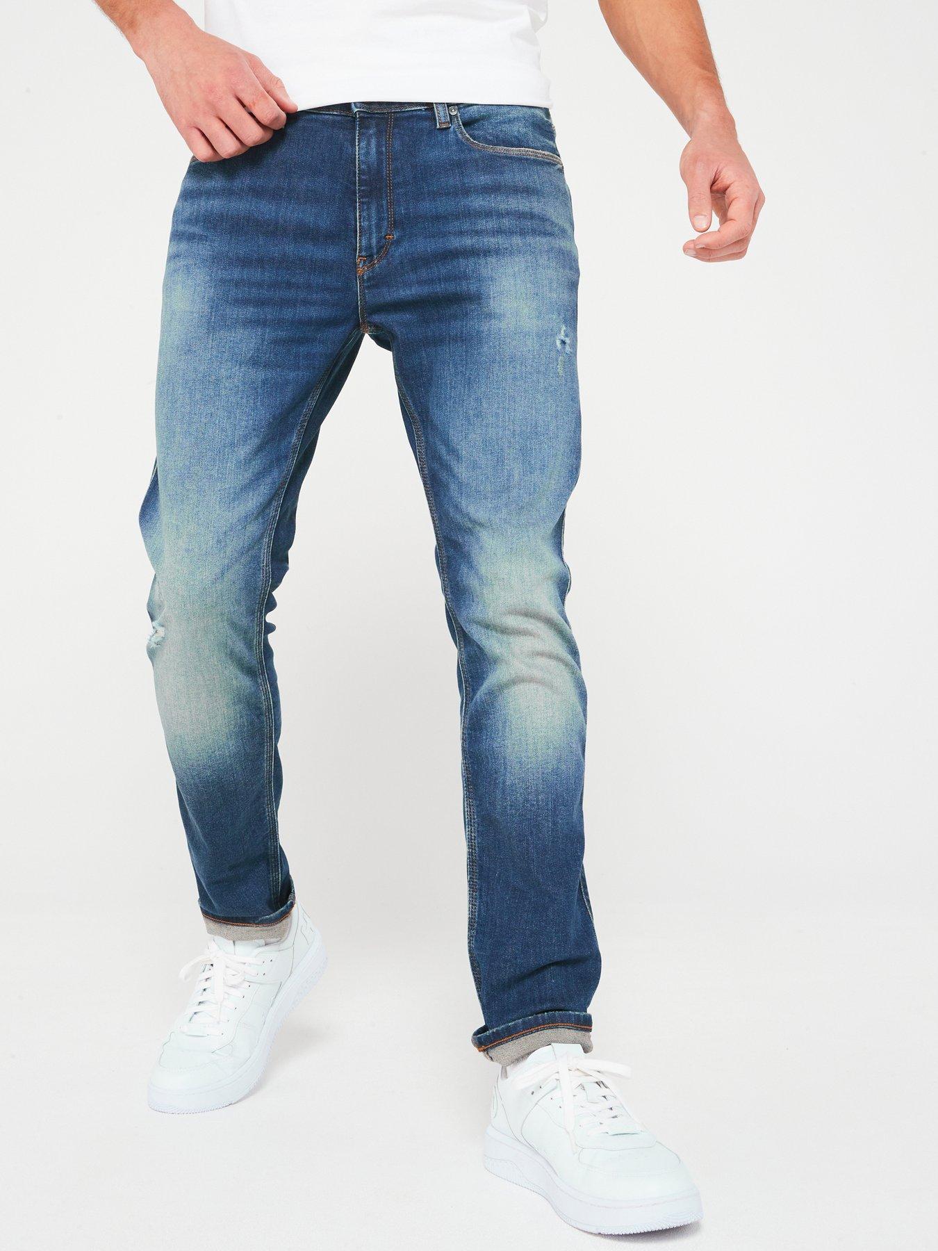 Extra Slim Fit HUGO 734 Jeans Navy, HUGO