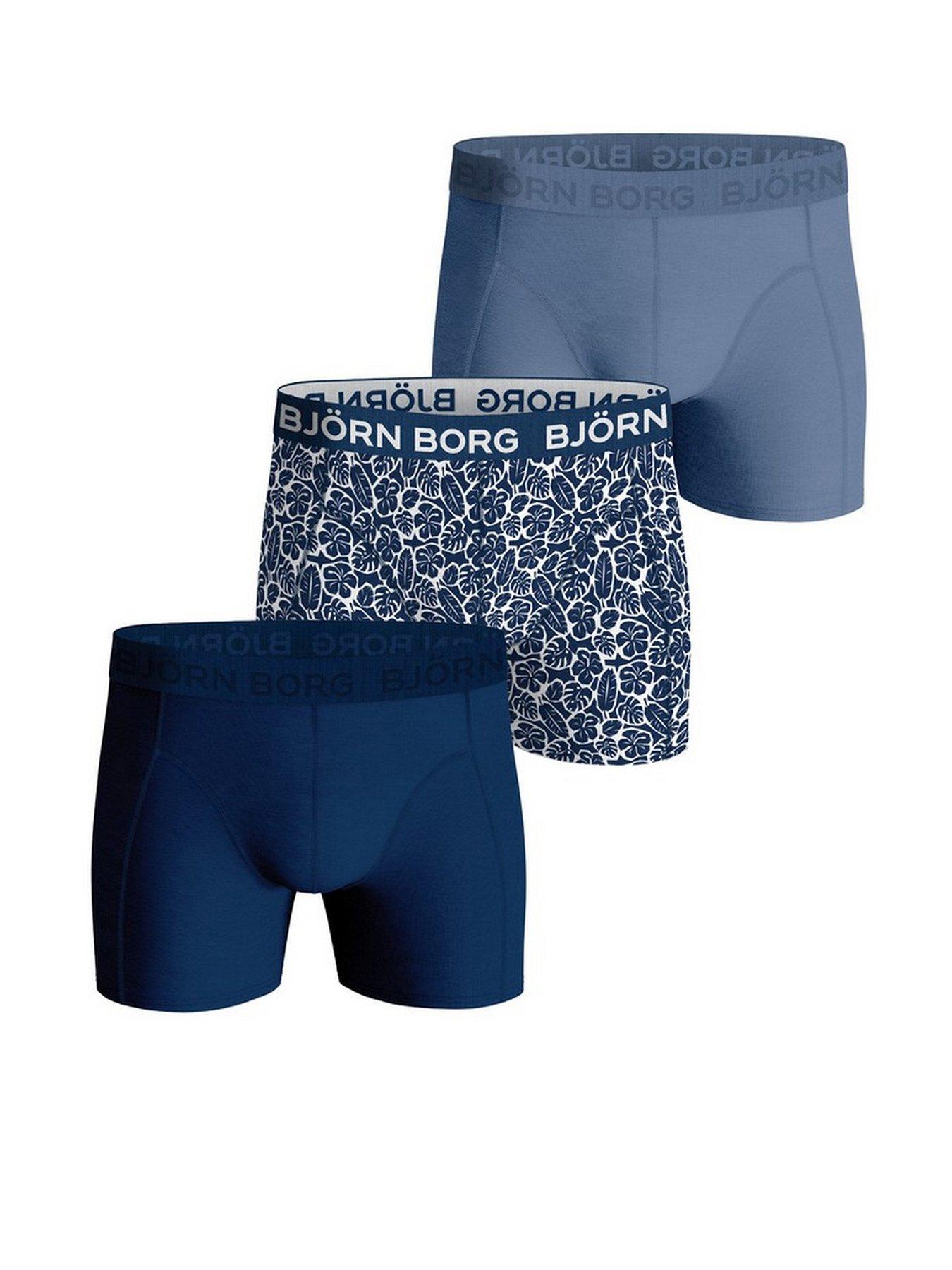undefined Mens Bjorn Borg  Cotton Stretch Boxer 3 Pack