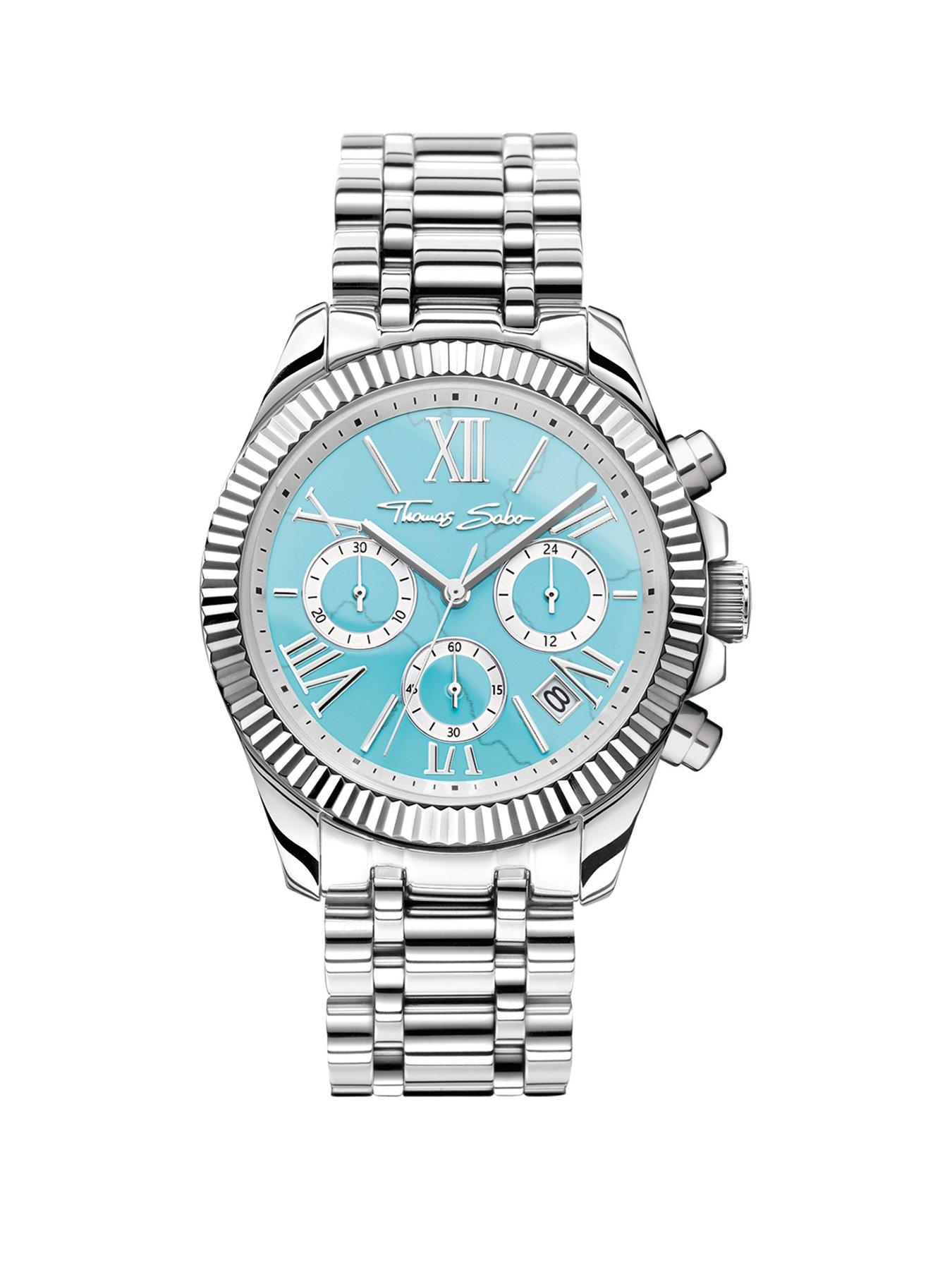 Ladies Turquoise Dial Watch