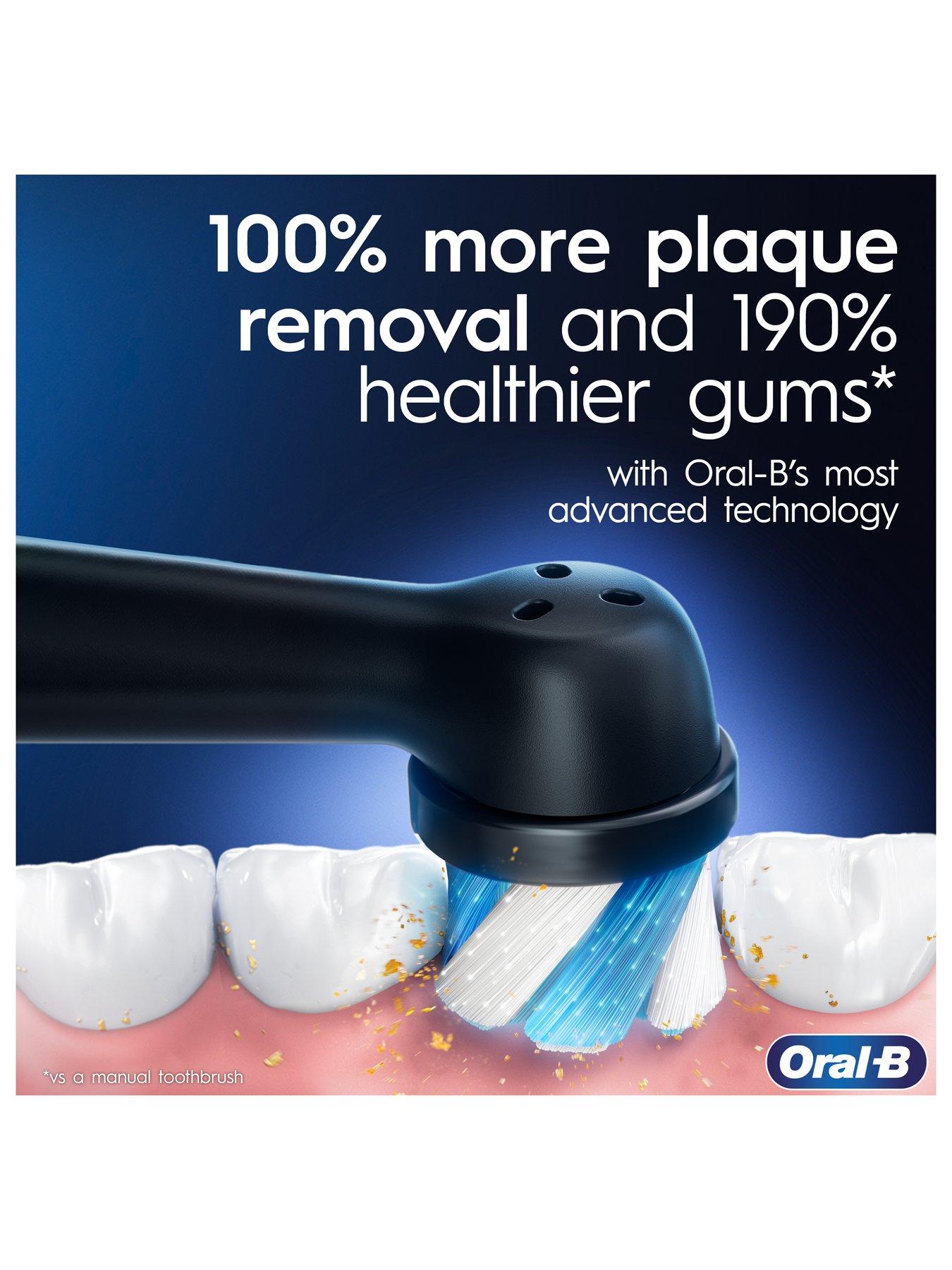  image of oral-b-io8-white-alabaster-amp-black-onyx-duo-pack