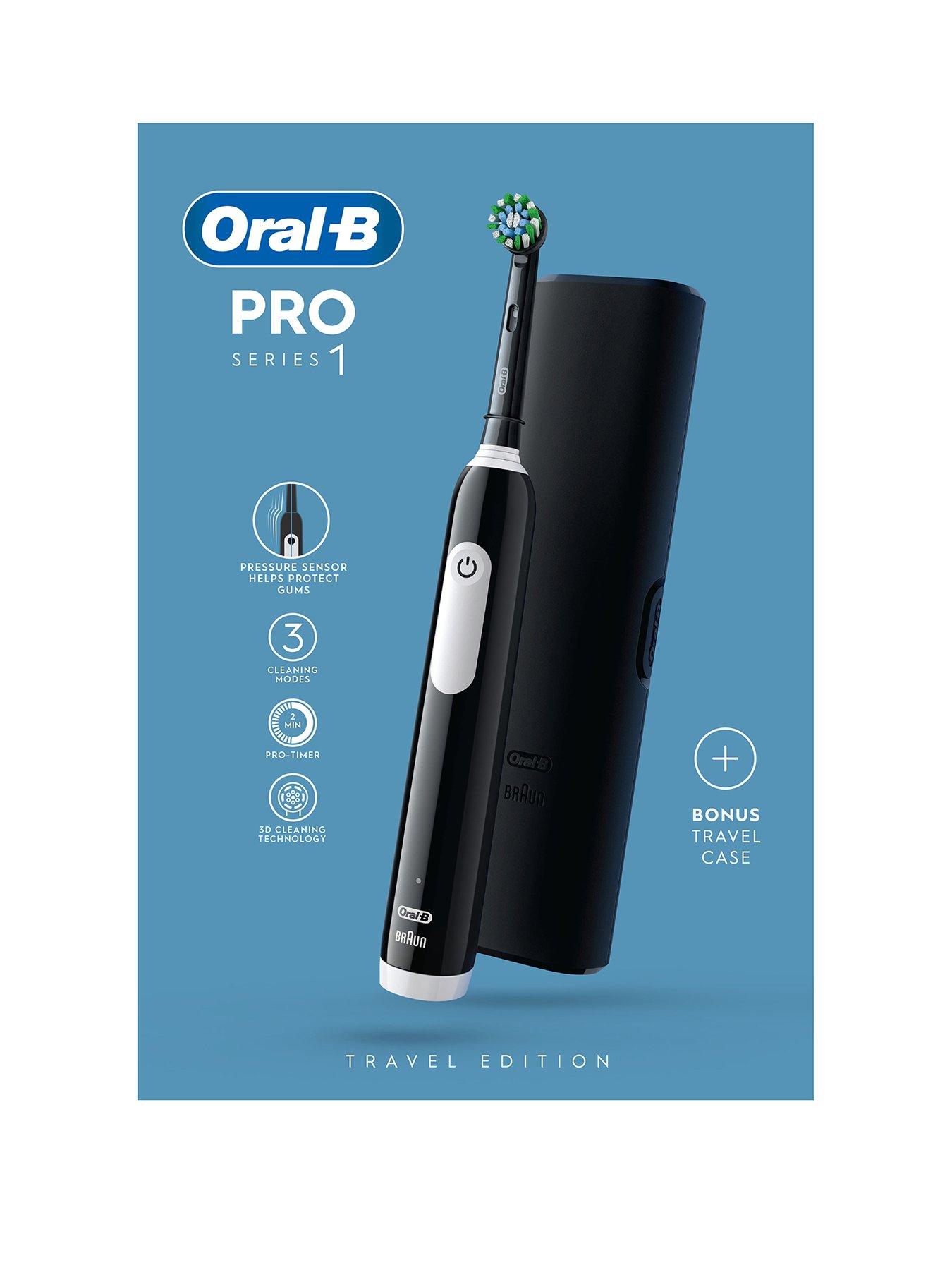 Image 1 of 6 of Oral-B Pro Series 1 Black Electric Toothbrush