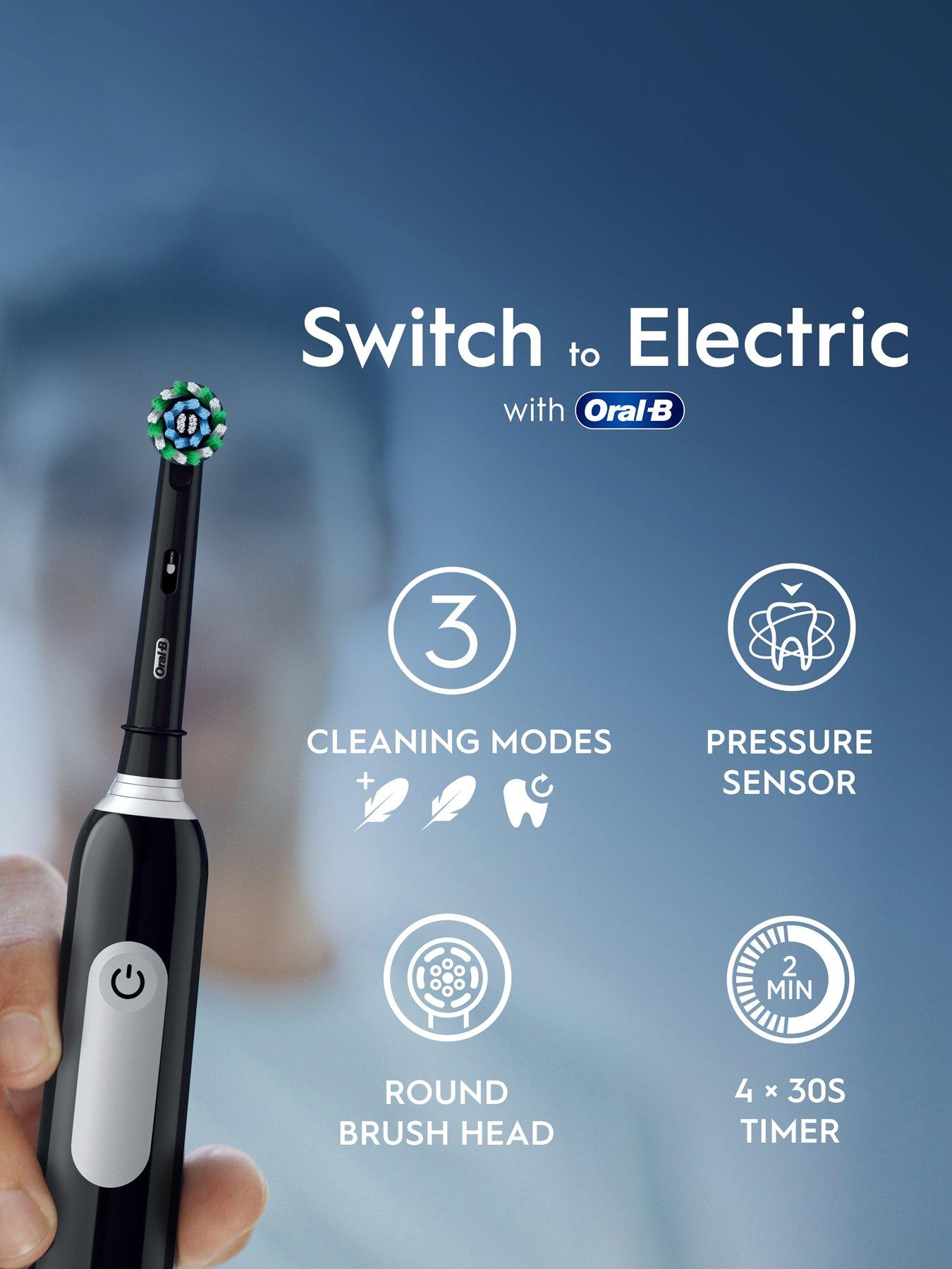Image 2 of 6 of Oral-B Pro Series 1 Black Electric Toothbrush