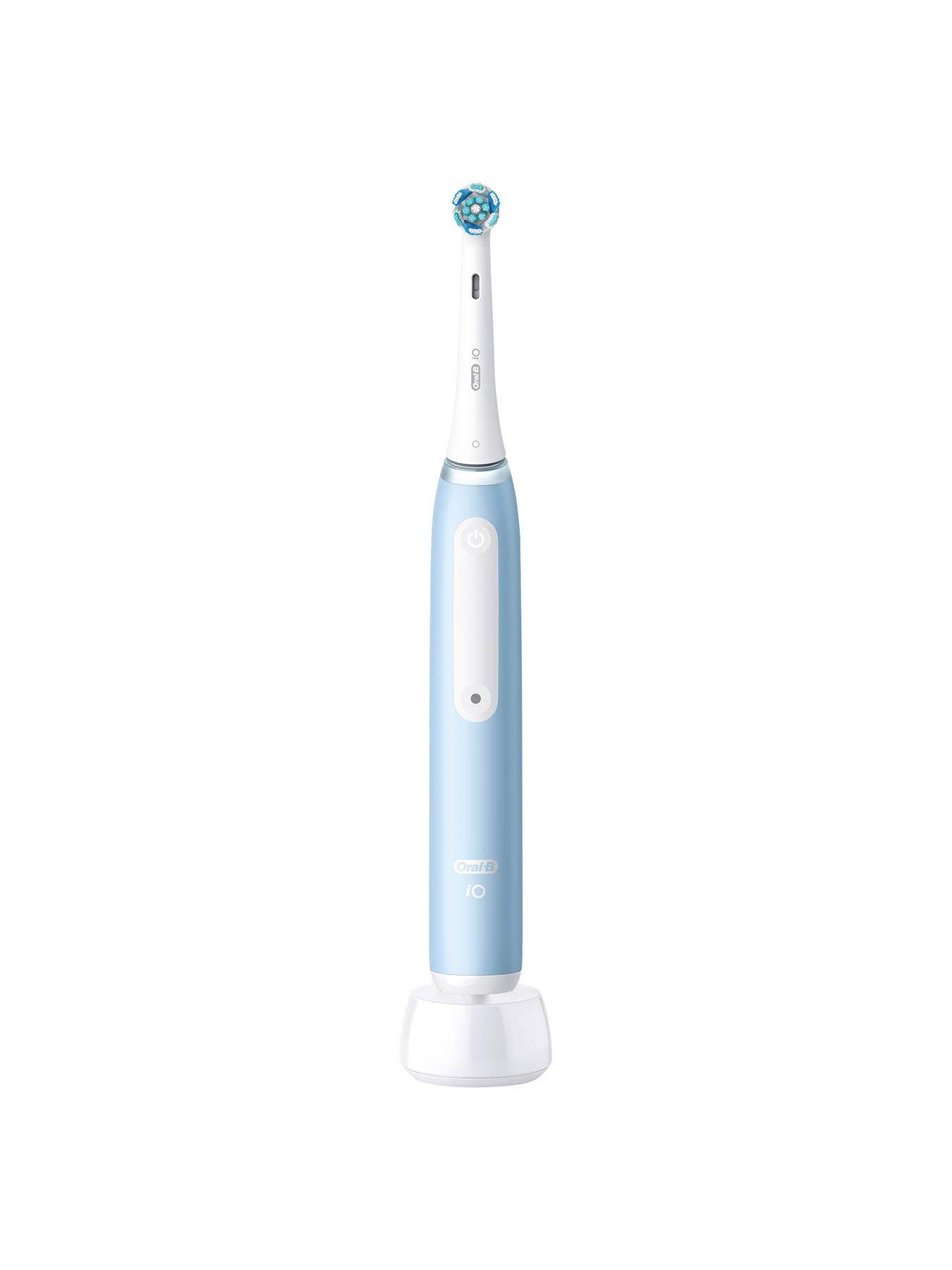 Oral-B iO3 Electric Toothbrush Duo Pack - Ice Blue & Matte Black