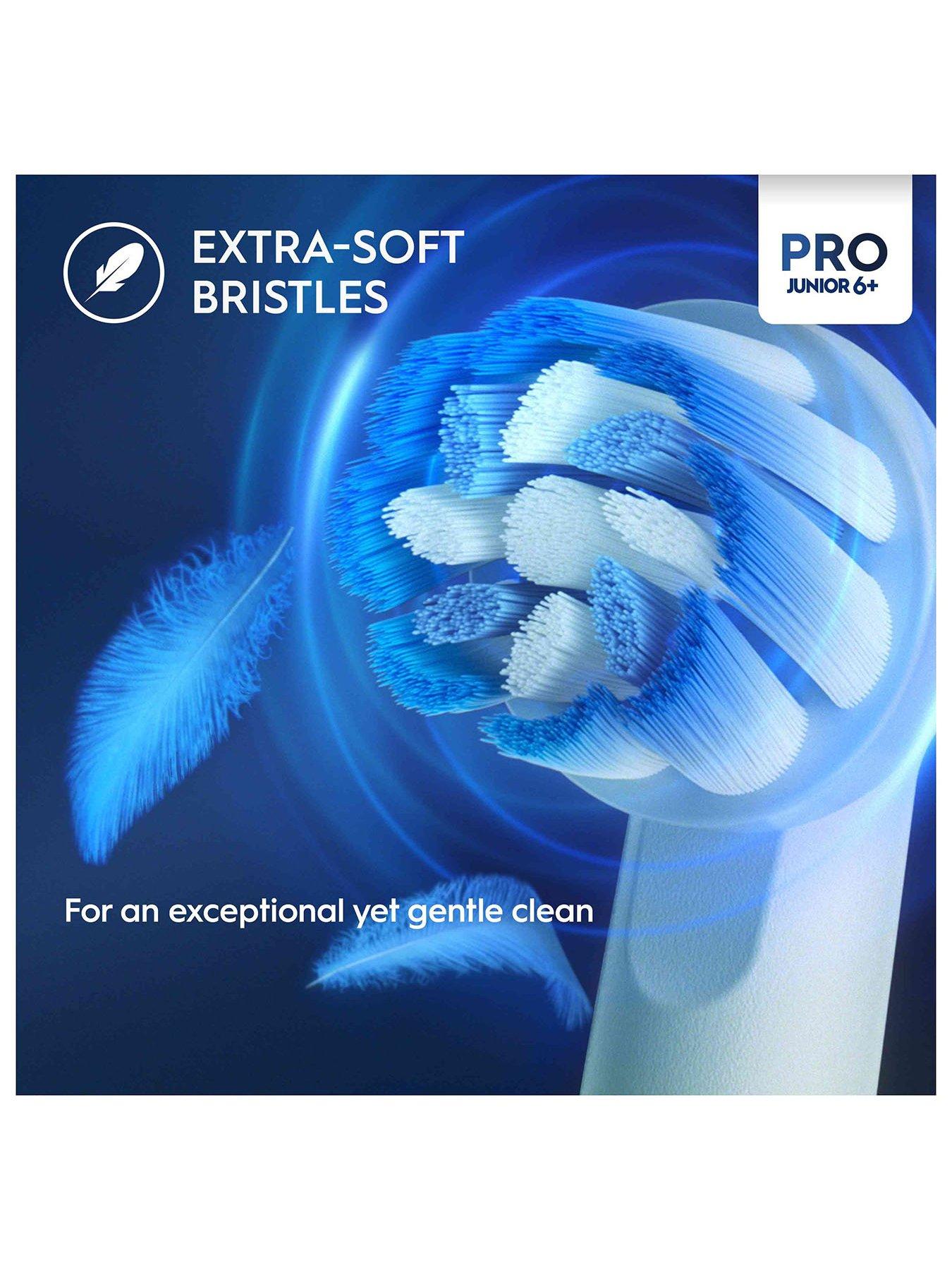  image of oral-b-pro-junior-6-purple-electric-toothbrush