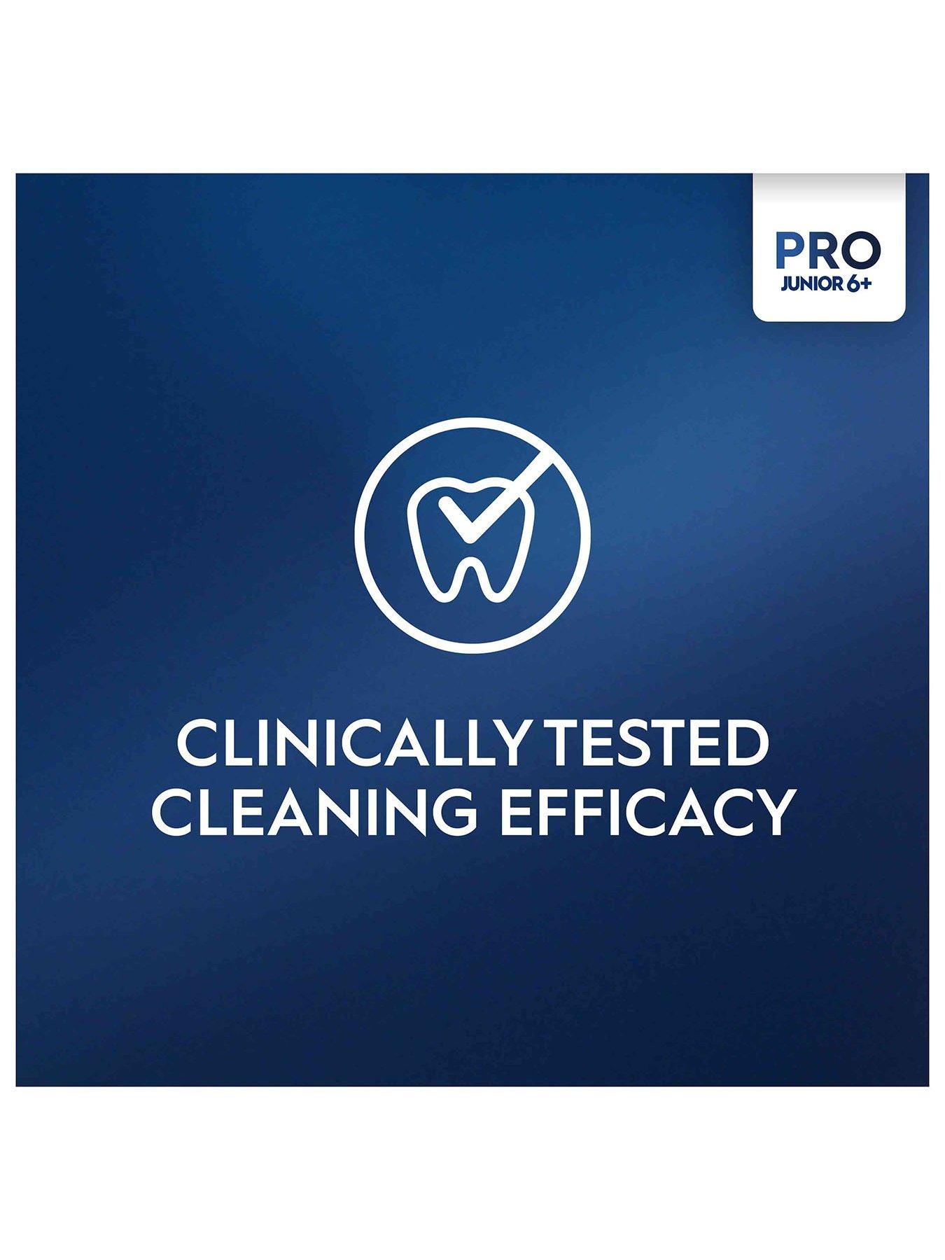  image of oral-b-pro-junior-6-purple-electric-toothbrush