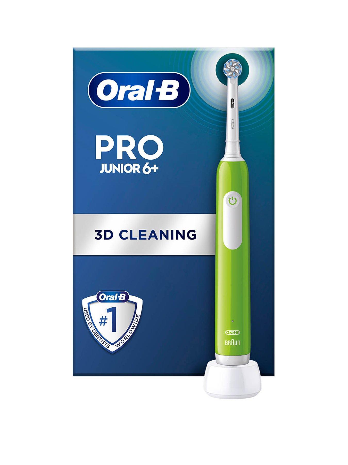 undefined Pro Junior 6+ Green Electric Toothbrush