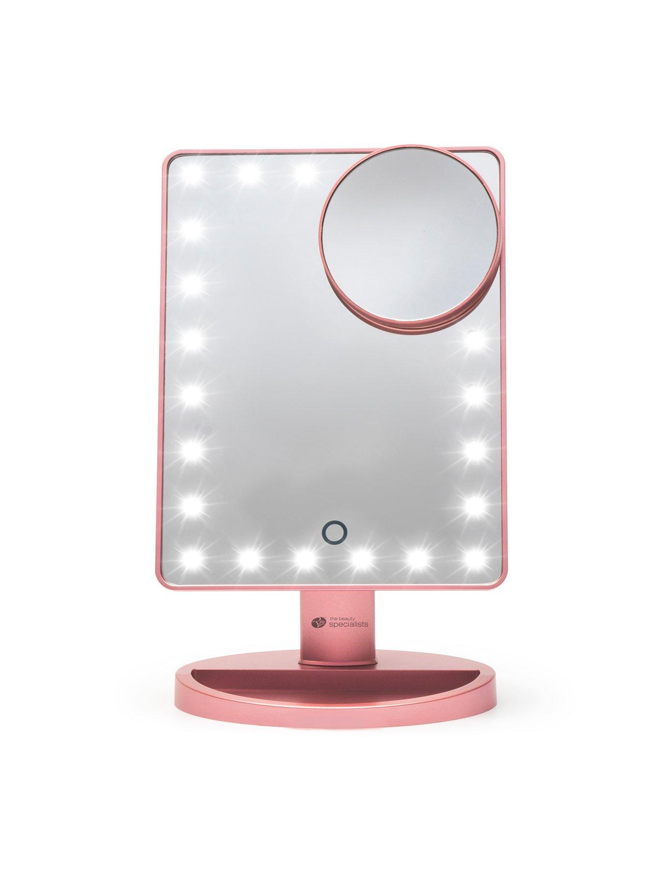 Rio 24 LED Touch Dimmable Cosmetic Mirror Rose Gold