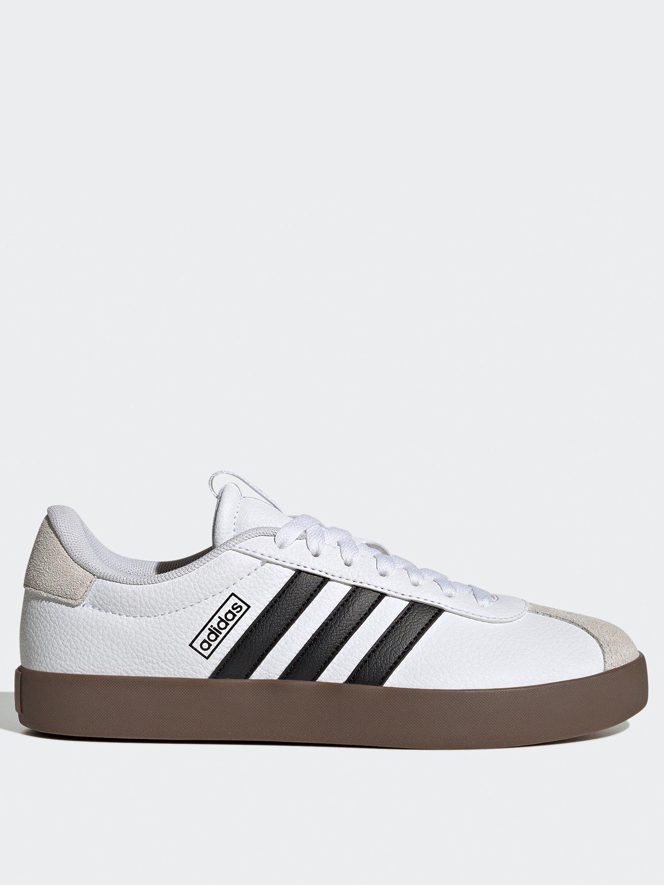  image of adidas-sportswear-womens-vl-court-30-trainers-whiteblack