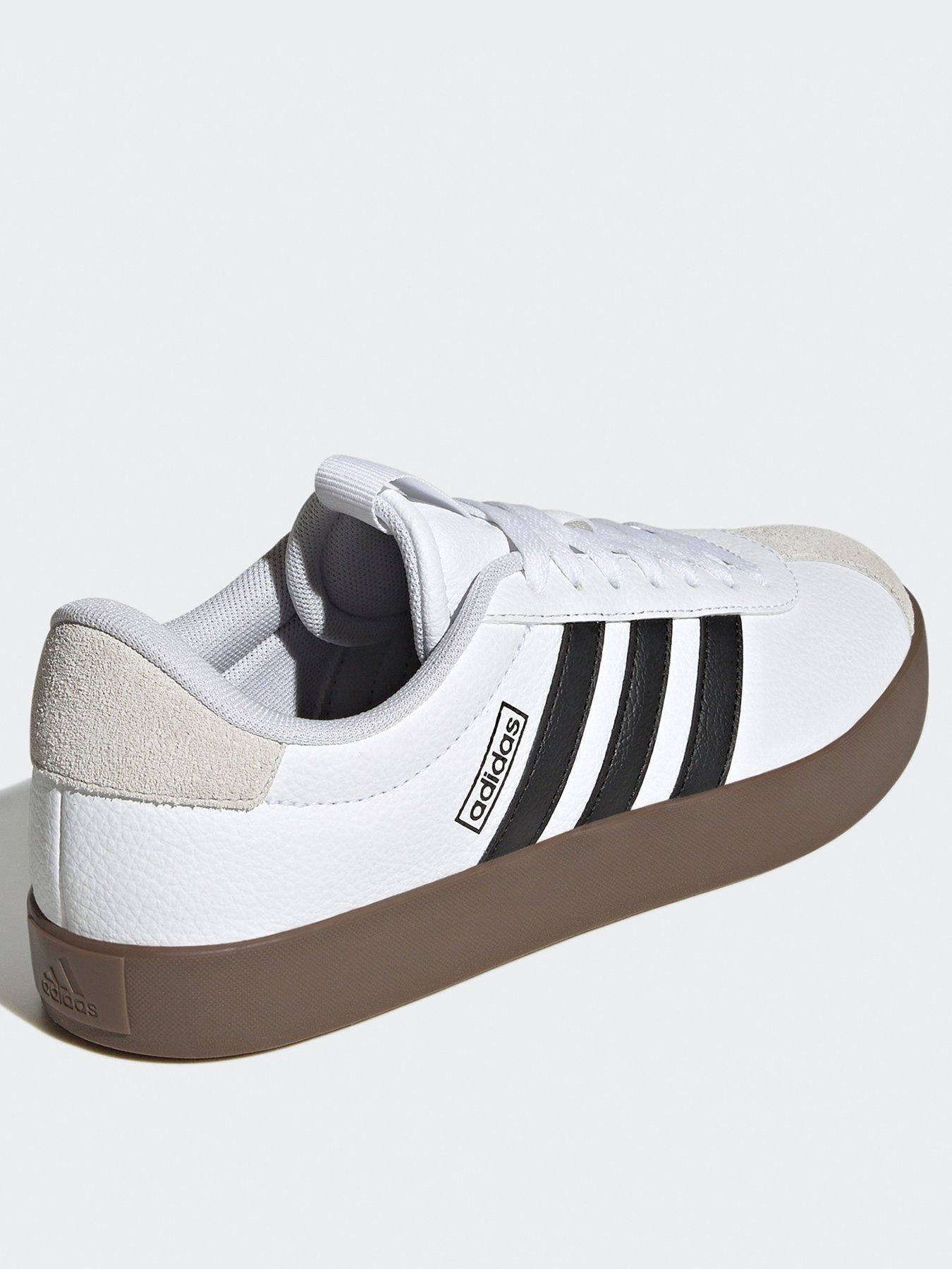  image of adidas-sportswear-womens-vl-court-30-trainers-whiteblack