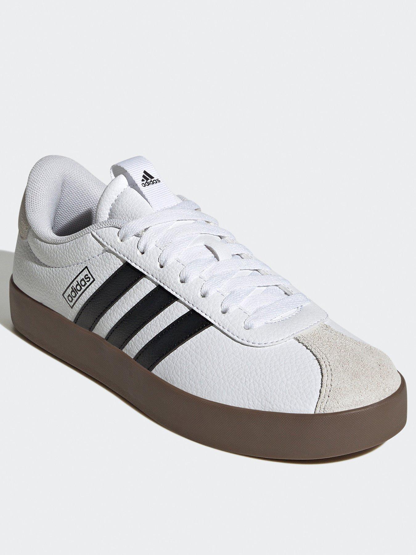  image of adidas-sportswear-womens-vl-court-30-trainers-whiteblack