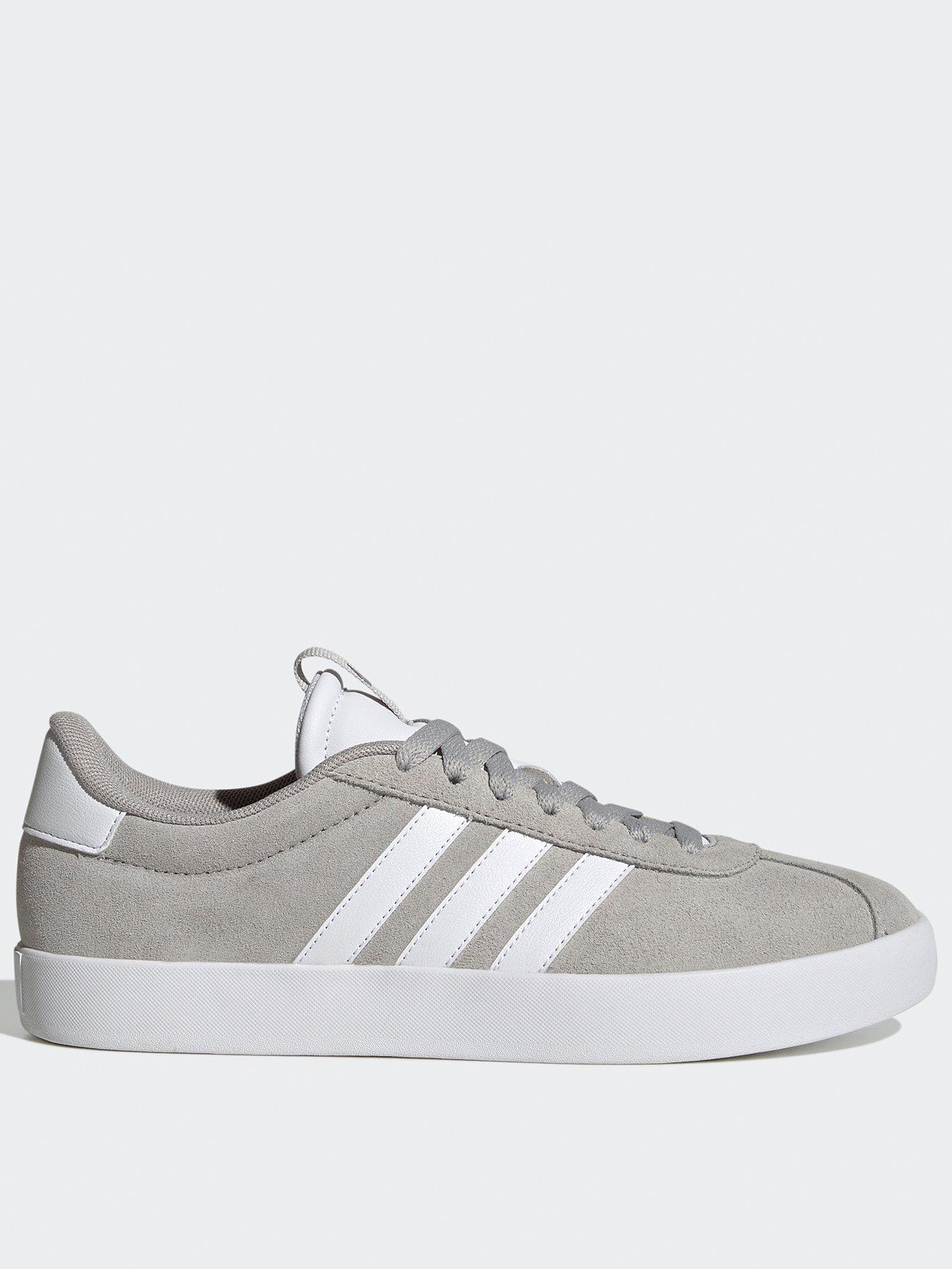 adidas Sportswear Womens VL Court Trainers Grey/White