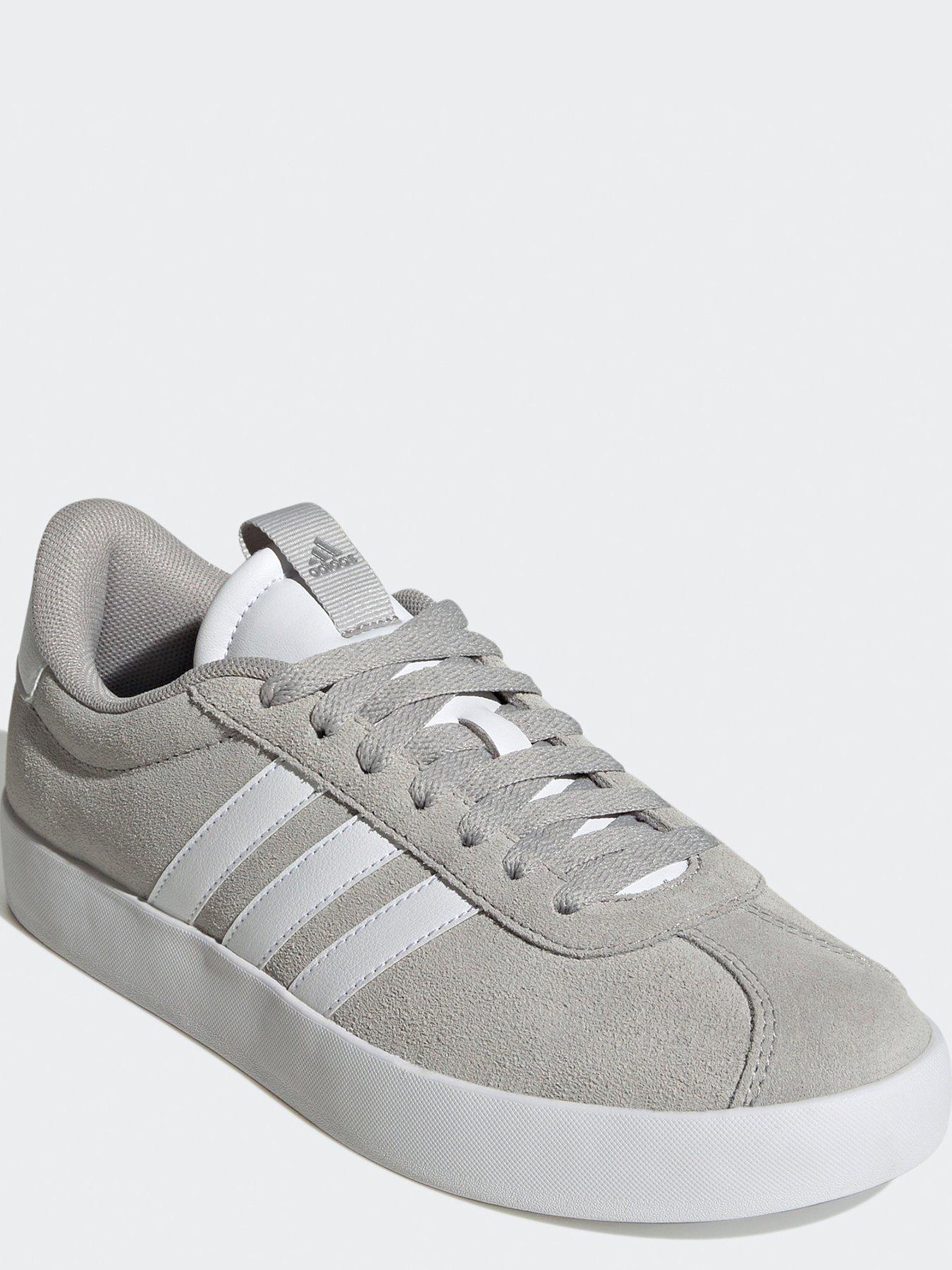 Image 2 of 6 of adidas Sportswear Womens VL Court 3.0 Trainers - Grey/White