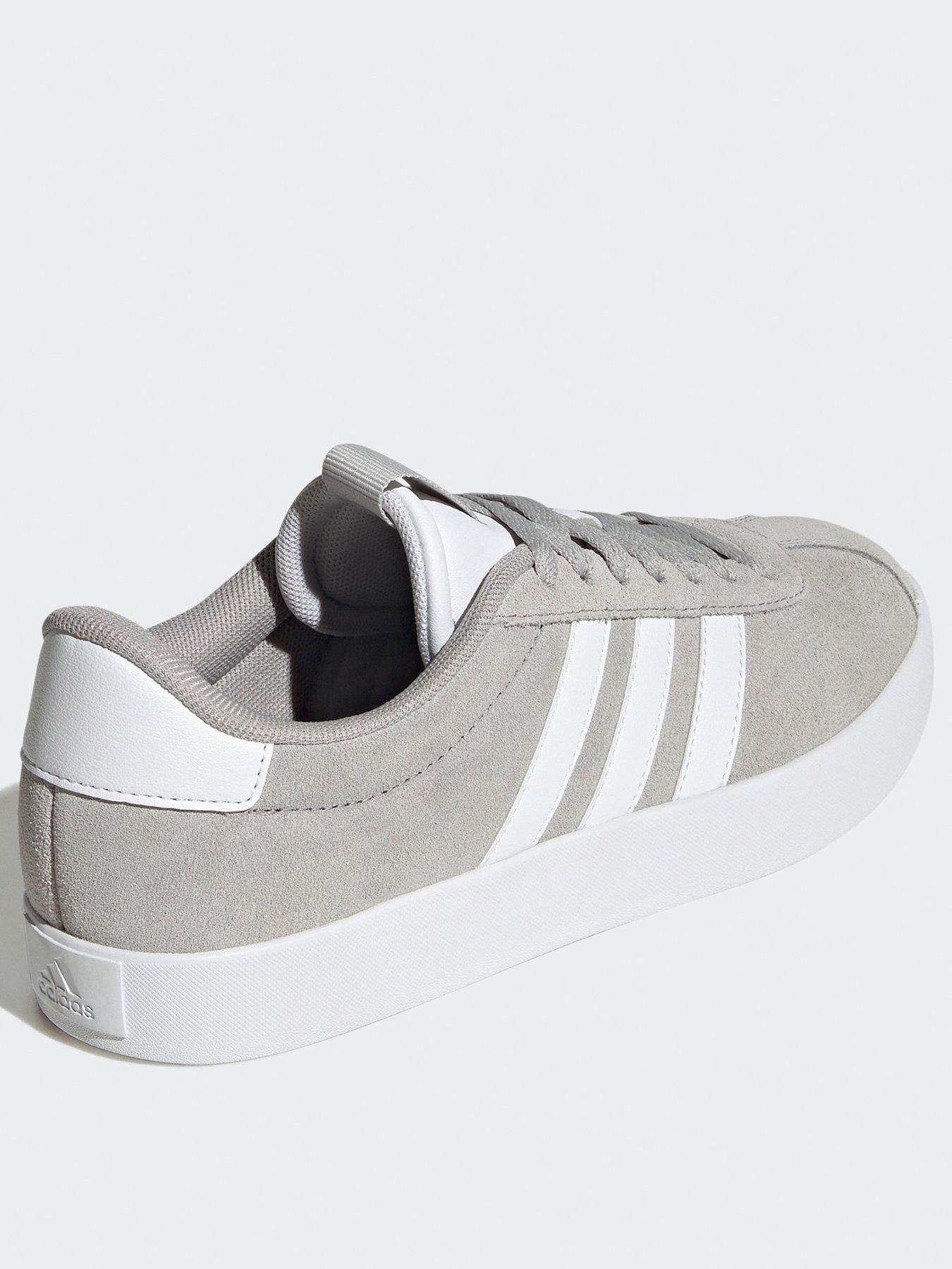Image 3 of 6 of adidas Sportswear Womens VL Court 3.0 Trainers - Grey/White