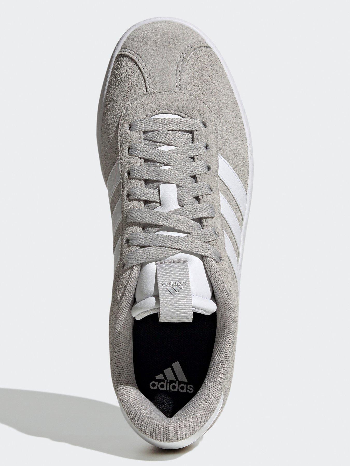 Image 4 of 6 of adidas Sportswear Womens VL Court 3.0 Trainers - Grey/White