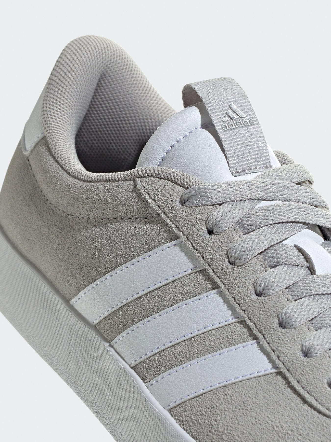 Image 6 of 6 of adidas Sportswear Womens VL Court 3.0 Trainers - Grey/White