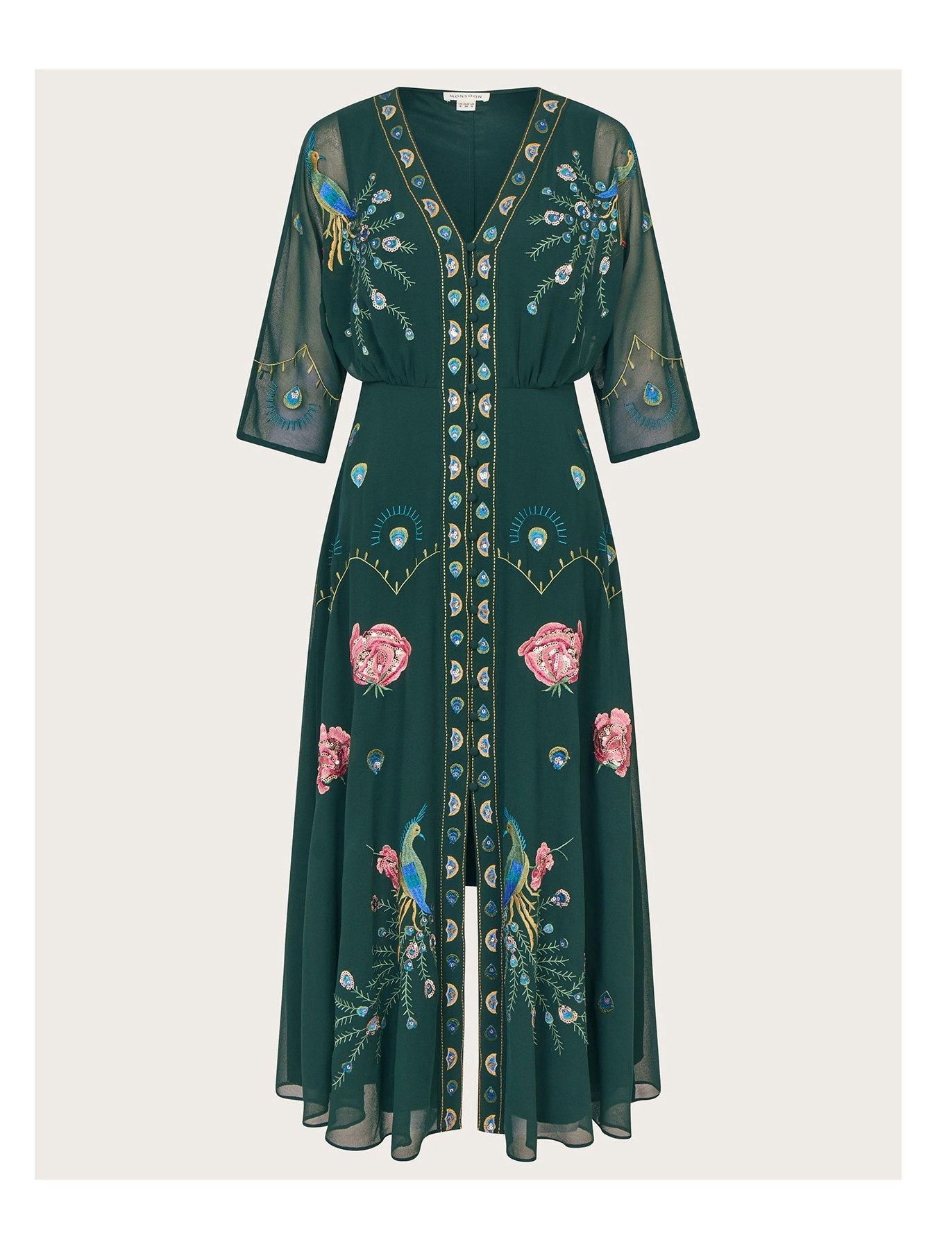  image of monsoon-perla-embroidered-tea-dress