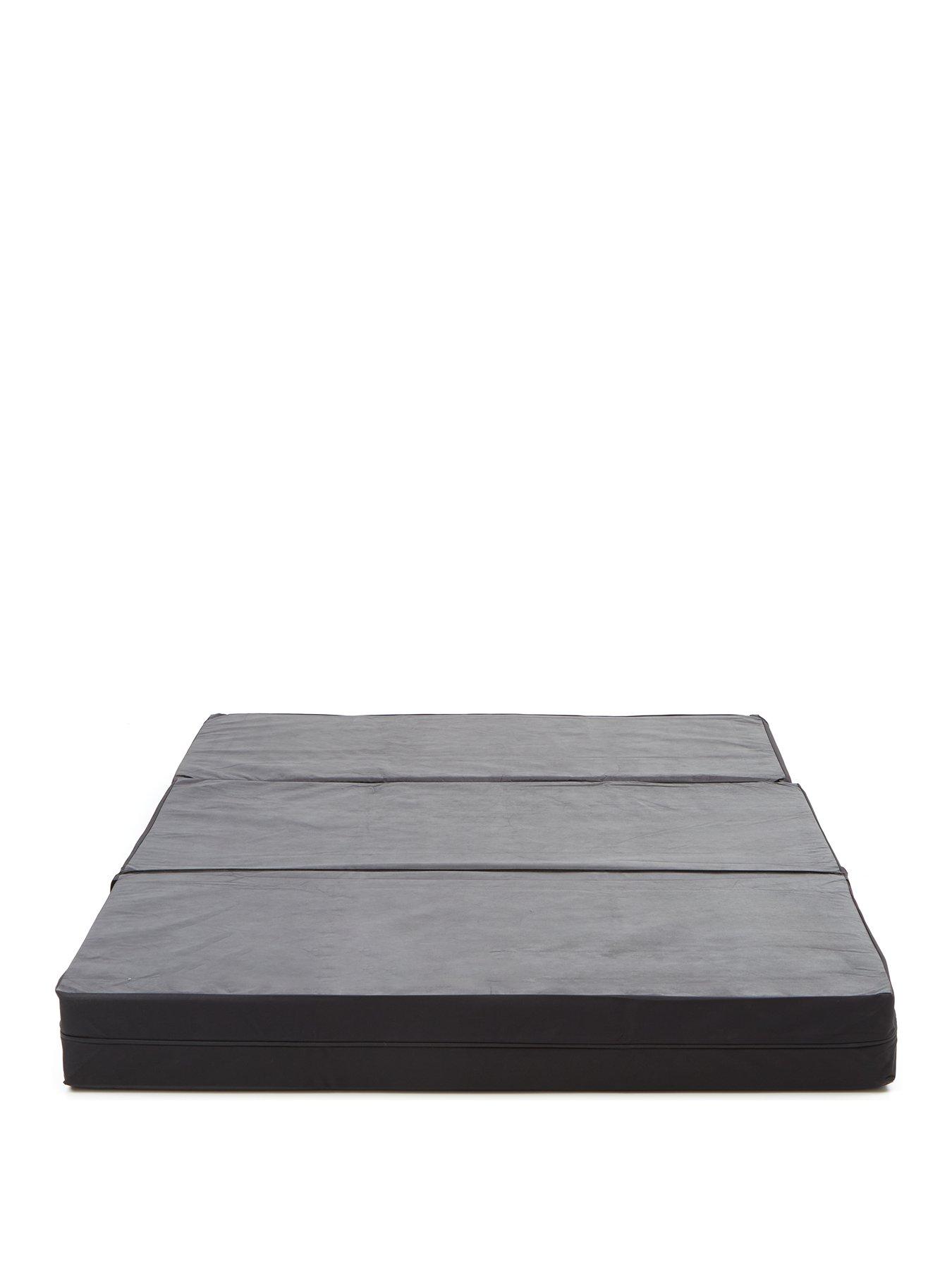 KAIKOO Hygena Double Bed In A Box 3 In 1 - Grey