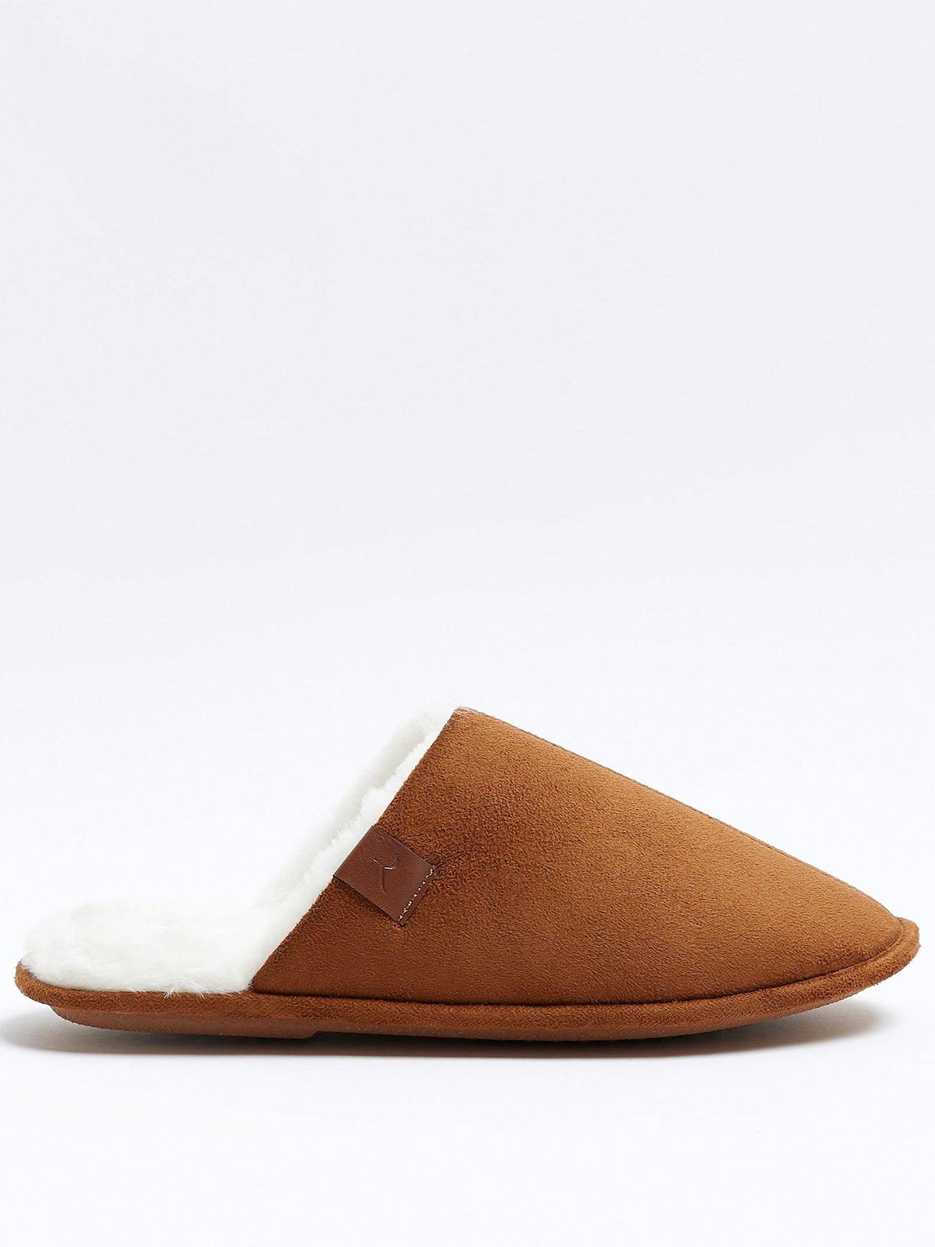 Just Sheepskin Mens Louis Sheepskin Slipper Chestnut UK Size 10