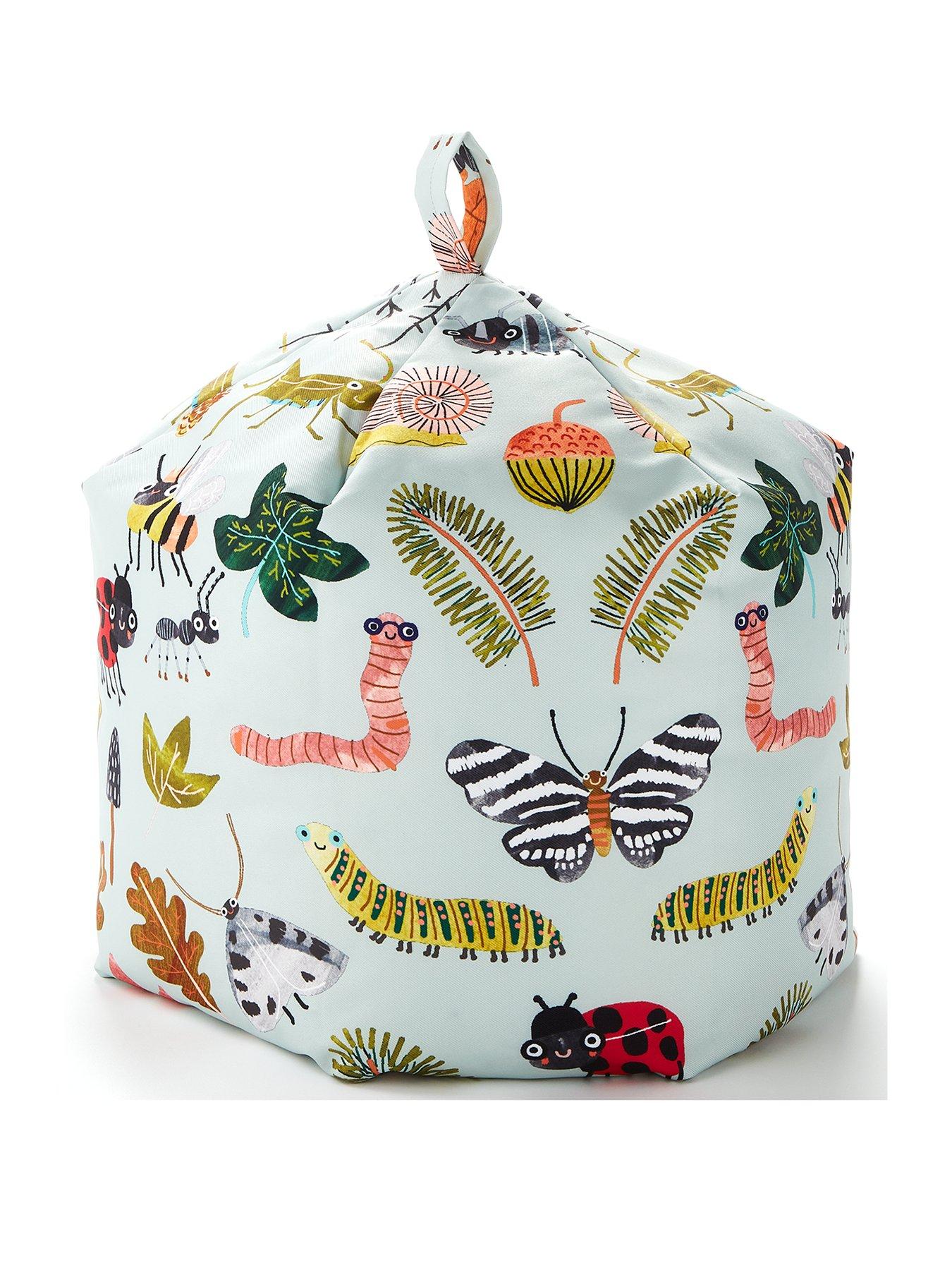 kaikoo-kids-bug-print-beanbag
