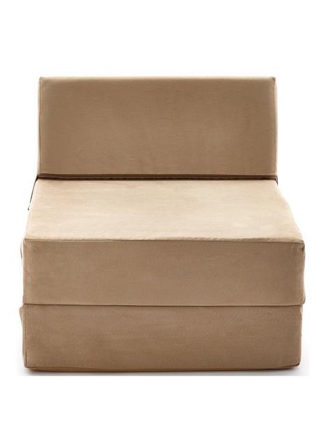 kaikoo-single-folding-chair-bed-cream