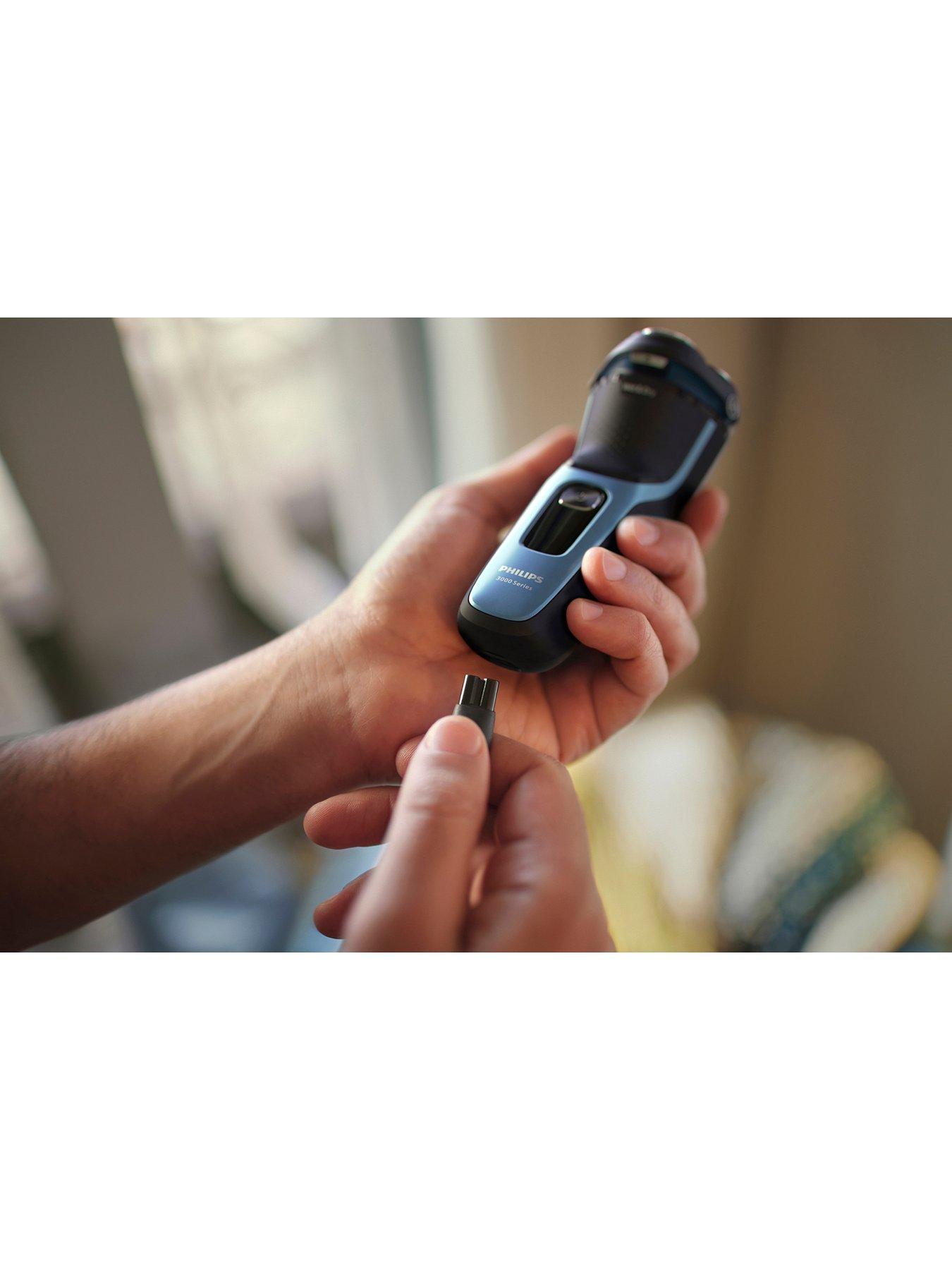  image of philips-series-3000-wet-amp-dry-electric-shaver-with-pop-up-trimmer-s324312