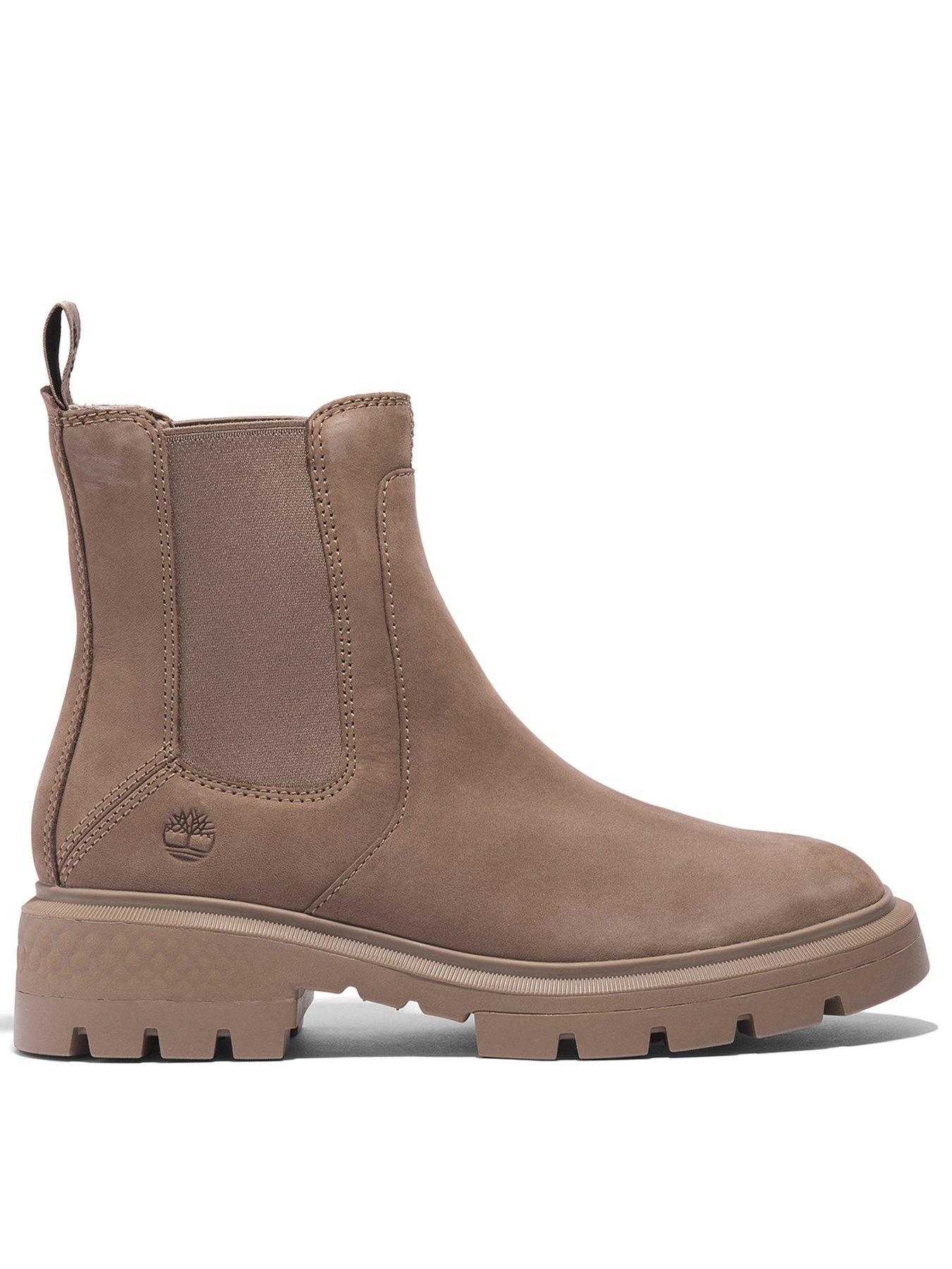 Timberland Cortina Valley Chelsea Lt Taupe Nubuck littlewoods