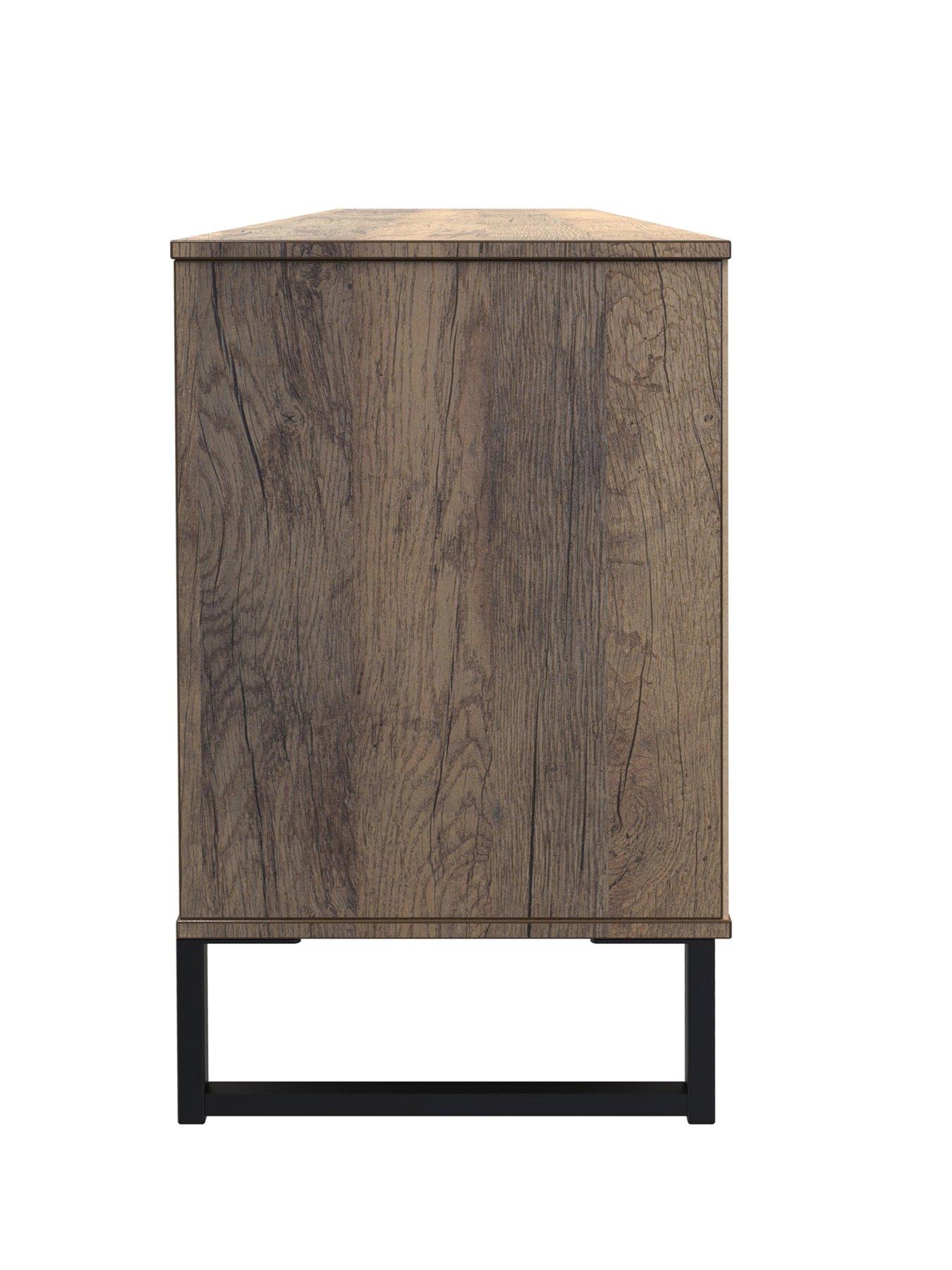  image of swift-emerson-ready-assembled-6-drawer-tv-stand