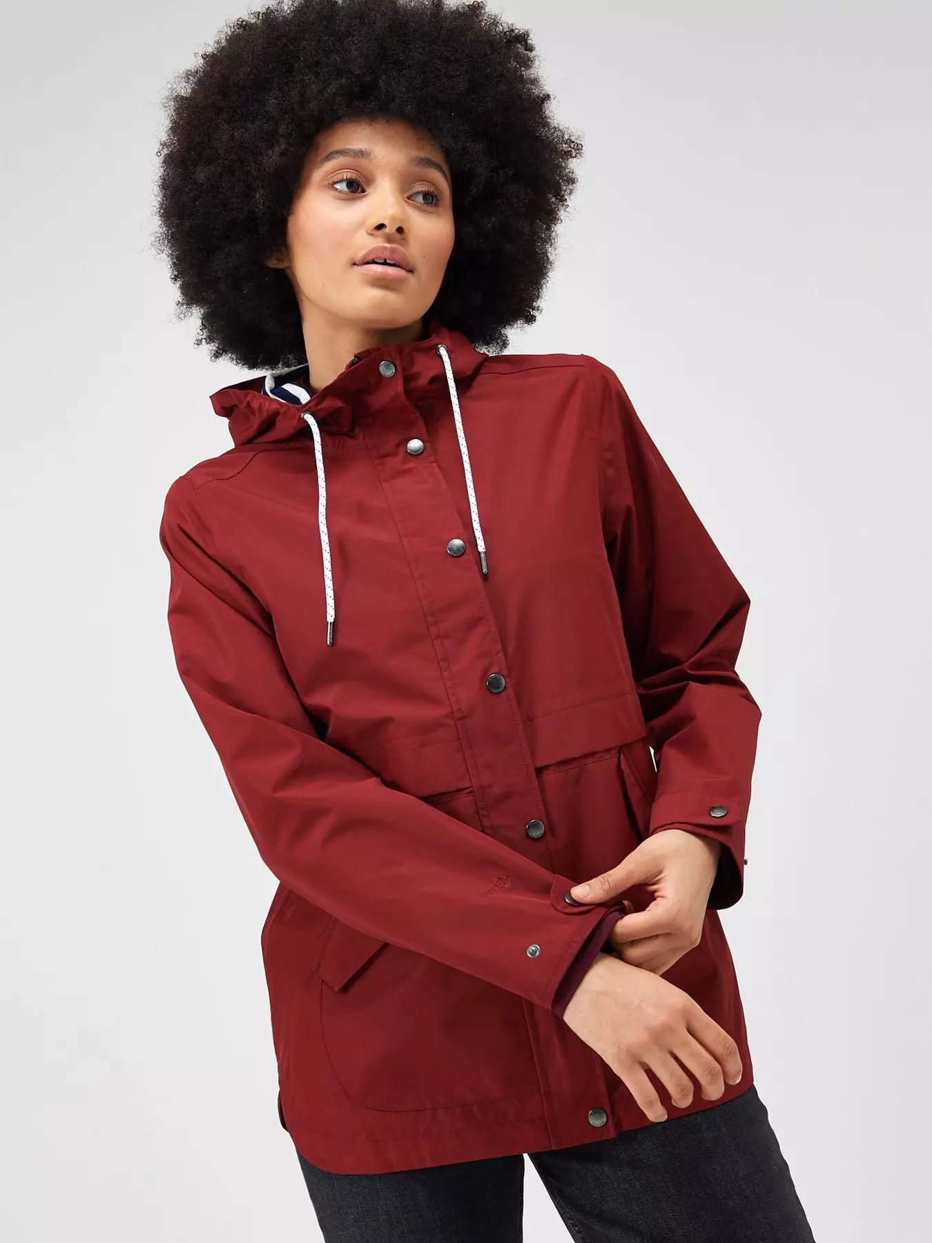 Code Expedition Longline Padded Jacket - Red