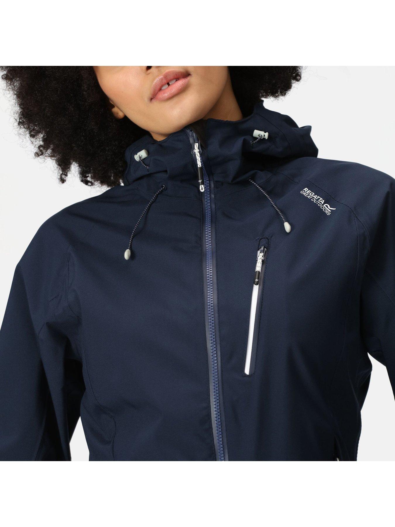  image of regatta-birchdale-waterproof-shell-navy