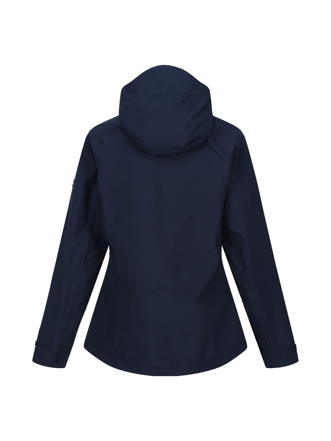  image of regatta-birchdale-waterproof-shell-navy