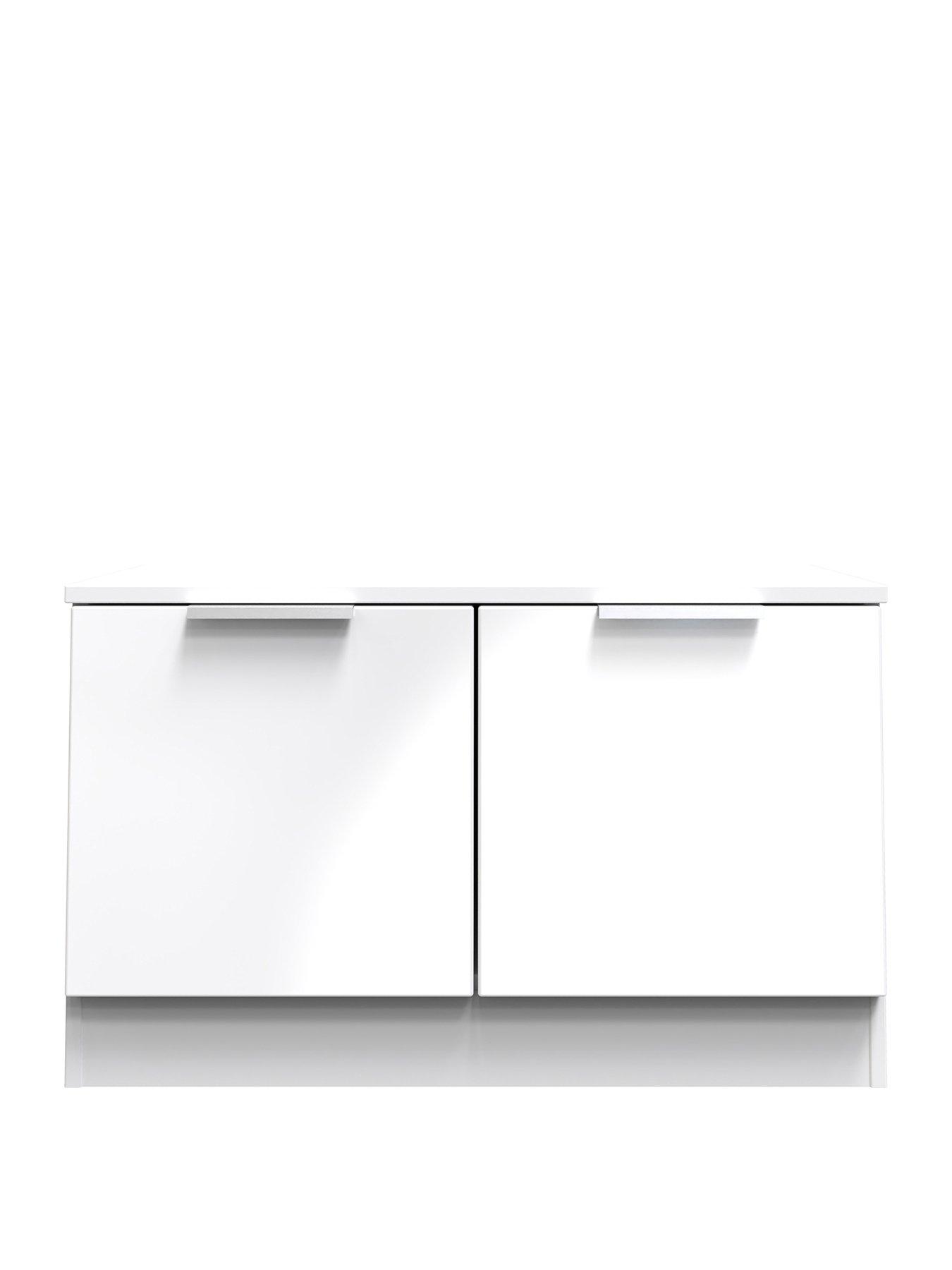 Image 2 of 6 of SWIFT Adair Ready Assembled 2 Door Compact Sideboard - Matt&nbsp;White