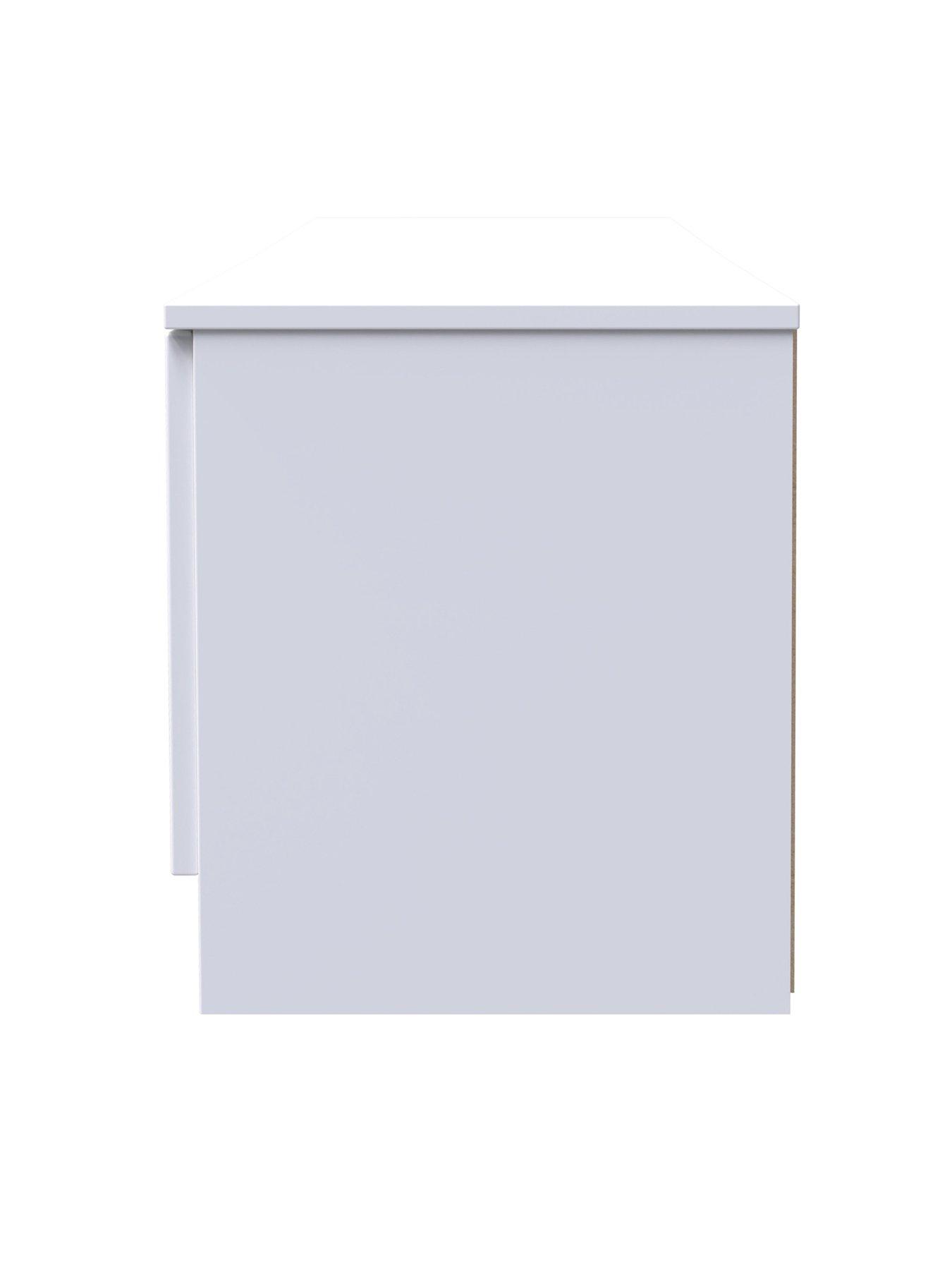 Image 6 of 6 of SWIFT Adair Ready Assembled 2 Door Compact Sideboard - Matt&nbsp;White