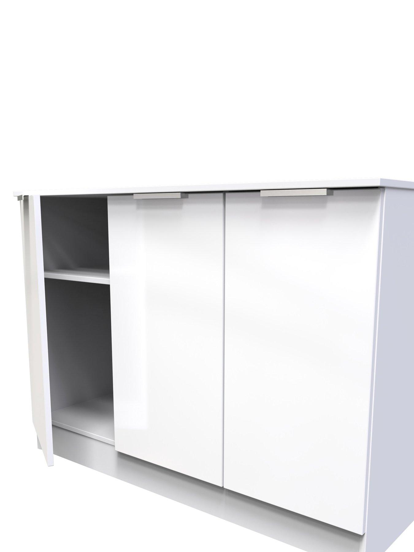 Image 5 of 6 of SWIFT Adair Ready Assembled 3&nbsp;Door&nbsp;Sideboard - White