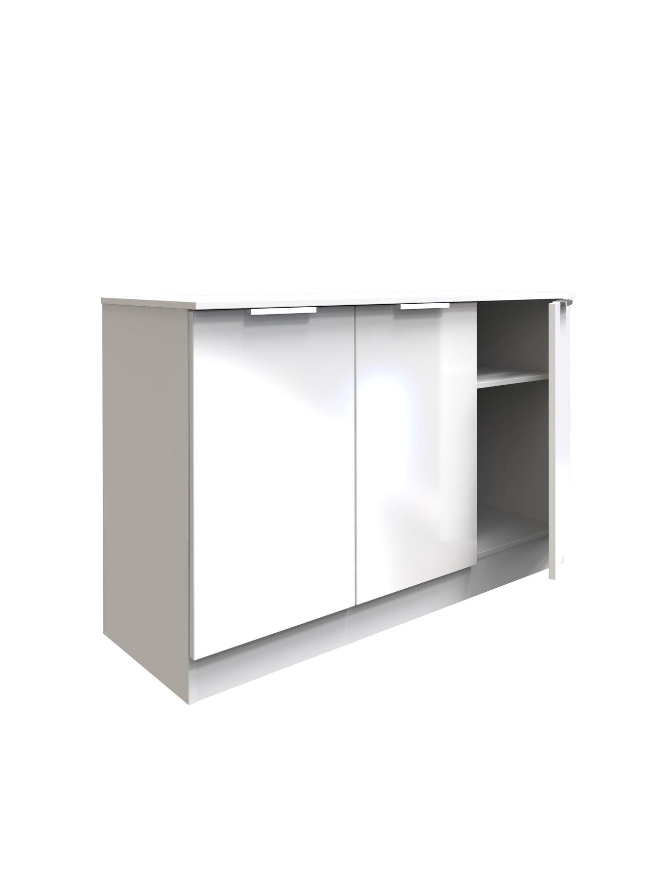 Image 6 of 6 of SWIFT Adair Ready Assembled 3&nbsp;Door&nbsp;Sideboard - White