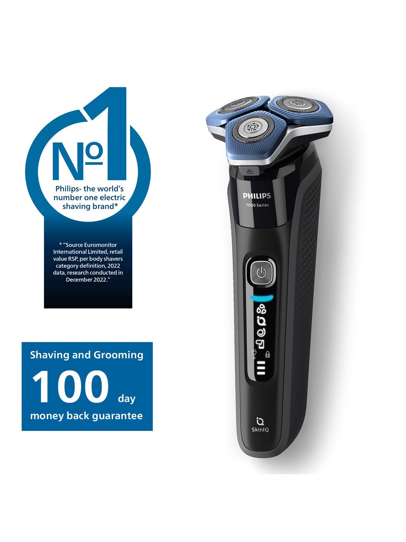  image of philips-series-7000-wet-amp-dry-mens-electric-shaver-with-pop-up-trimmer-travel-case-charging-stand-amp-groomtribe-app-connectionnbsp--s788635