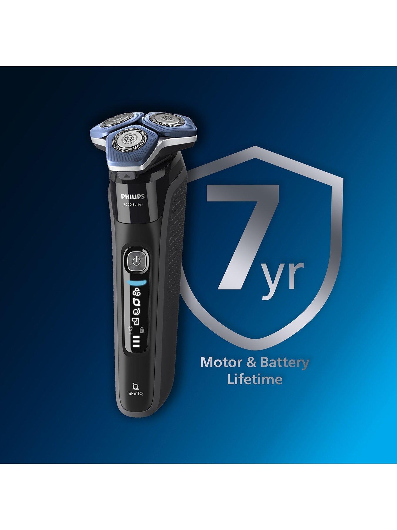 image of philips-series-7000-wet-amp-dry-mens-electric-shaver-with-pop-up-trimmer-travel-case-charging-stand-amp-groomtribe-app-connectionnbsp--s788635