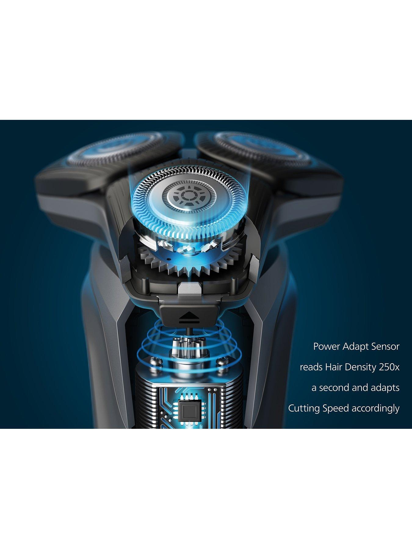 Philips Series 5000 Wet & Dry Men's Electric Shaver with Pop-up Trimmer,  Charging Stand & Travel Case - S5885/35