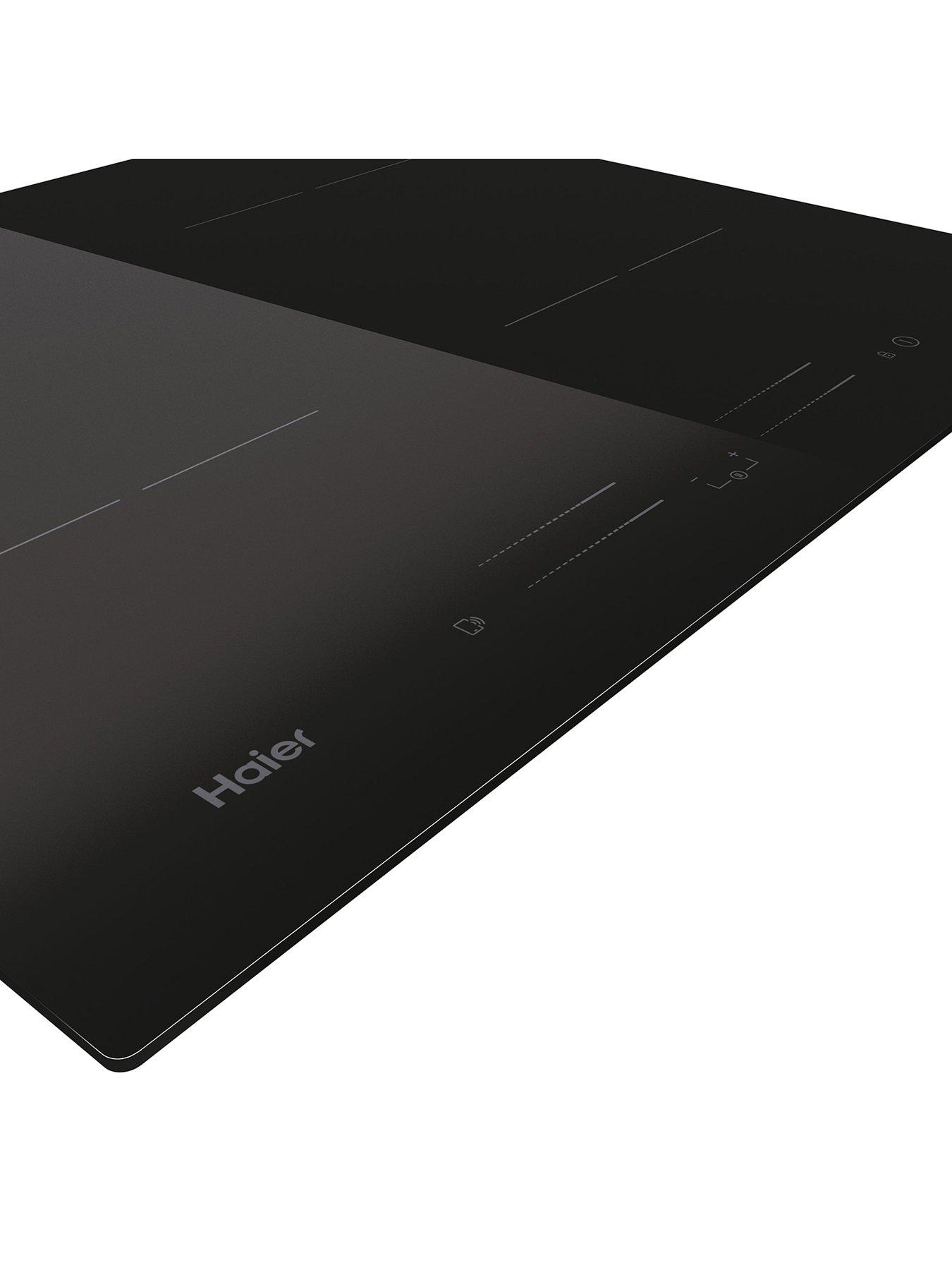  image of haier-series-4-haisj64mc-59cm-wide-induction-hob-4-cooking-zones--nbspblack