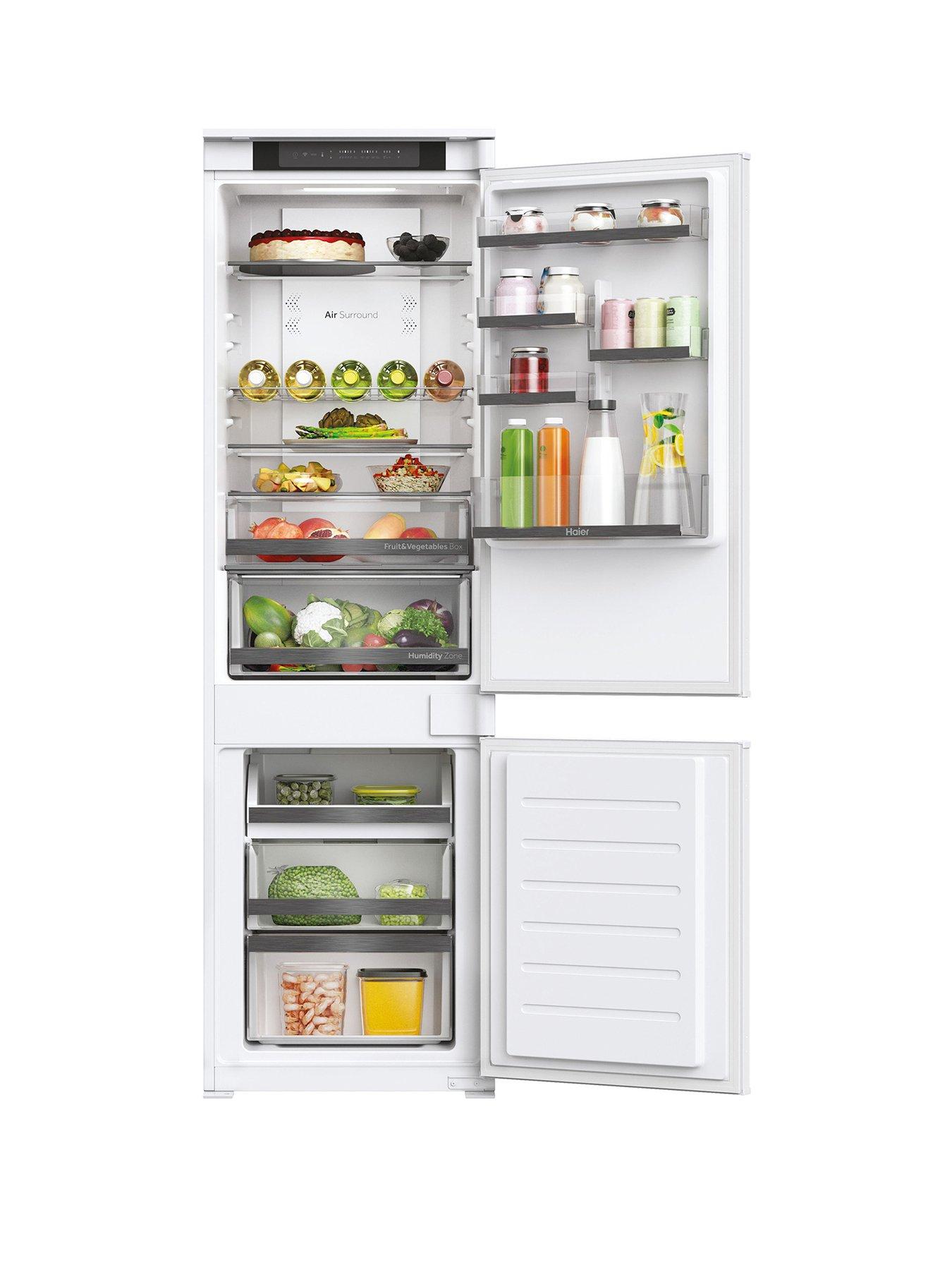 Haier HBW5518EK Integrated 70/30 Frost Free Fridge Freezer, WiFi