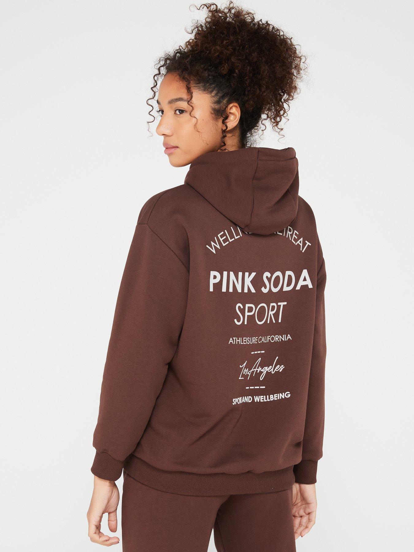 Pink shop soda hoodie