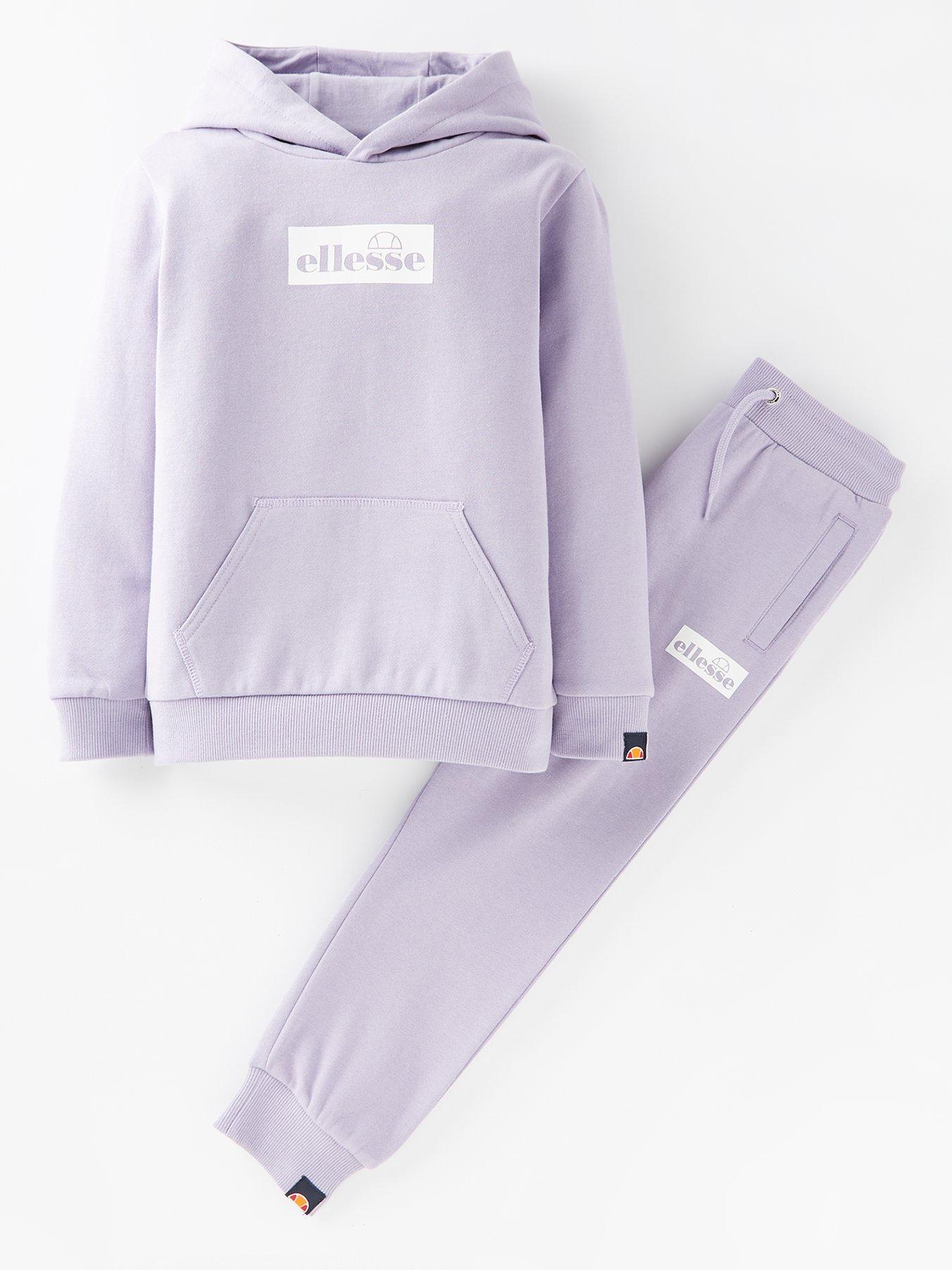 Ellesse Older Girls Leggings - Purple