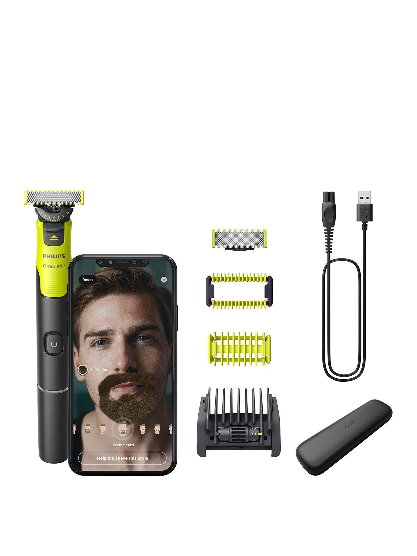 Philips OneBlade 360 shaver With Connectivity for Beard and Body, with App Connection, QP4631/65